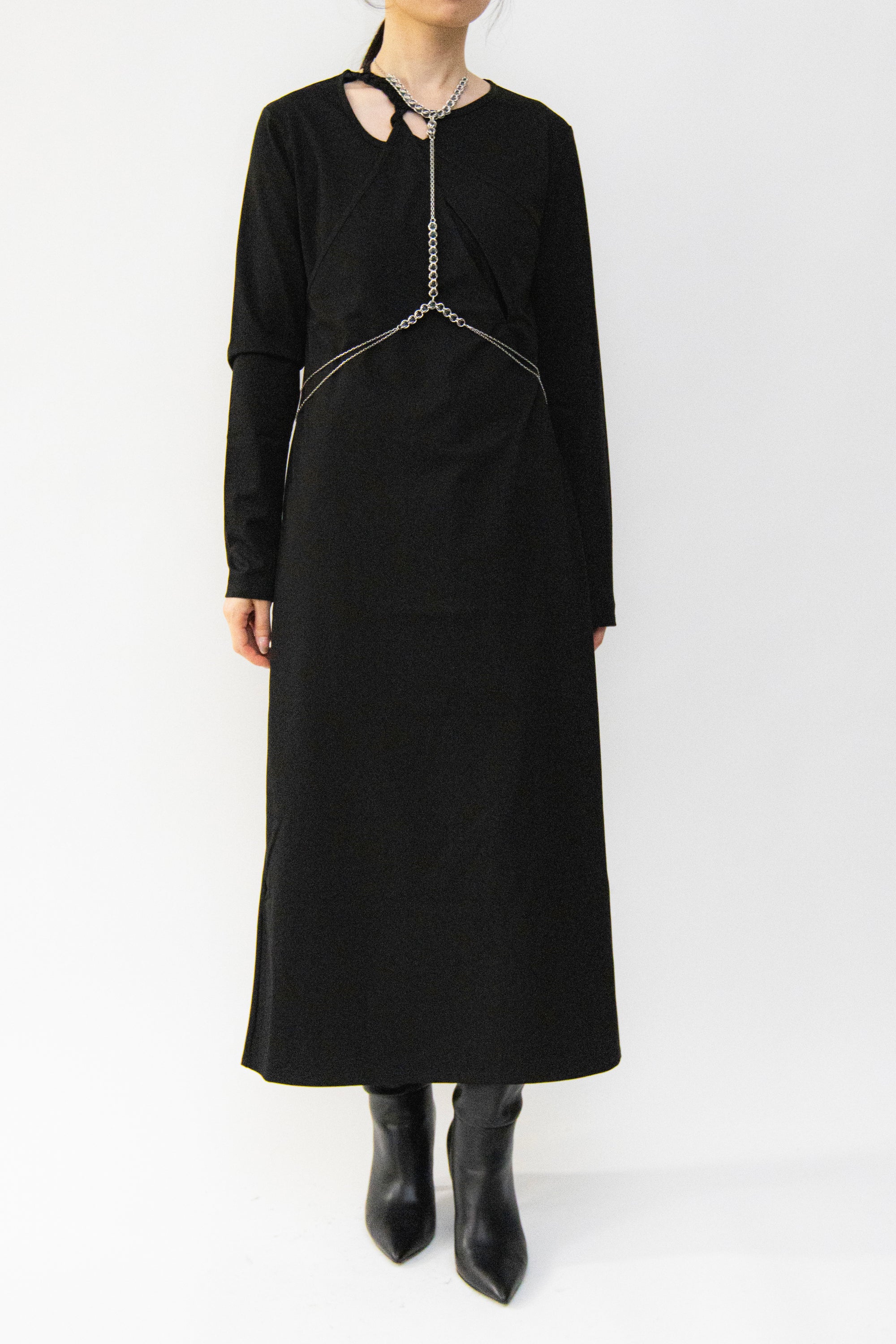 MURRAL Twist jersey dress (Red)