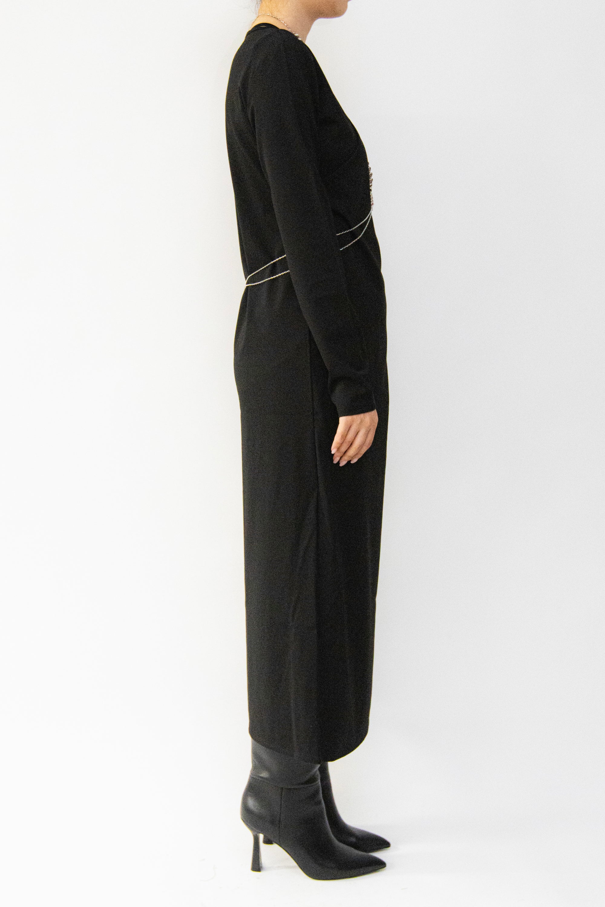 MURRAL Twist jersey dress (Red)