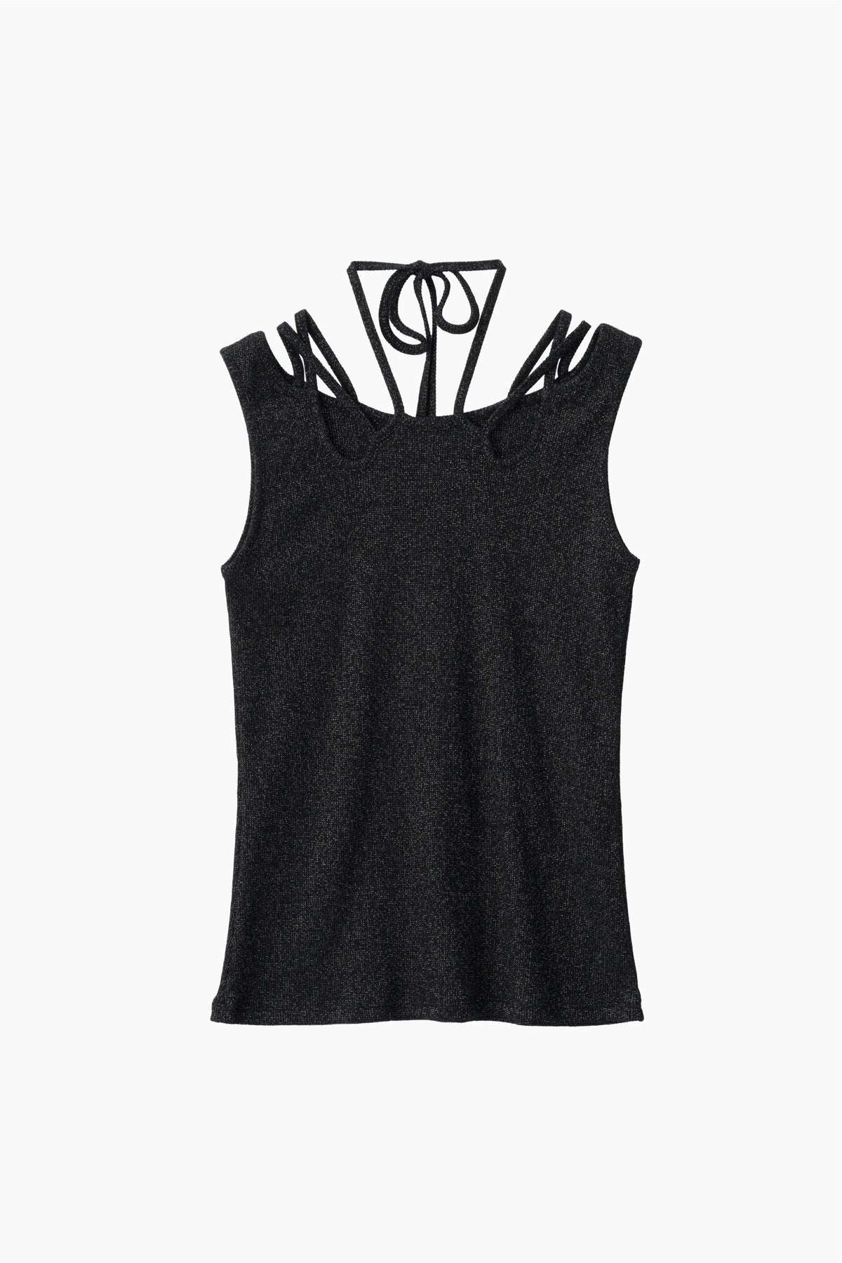 Glitter ivy tank (Black)