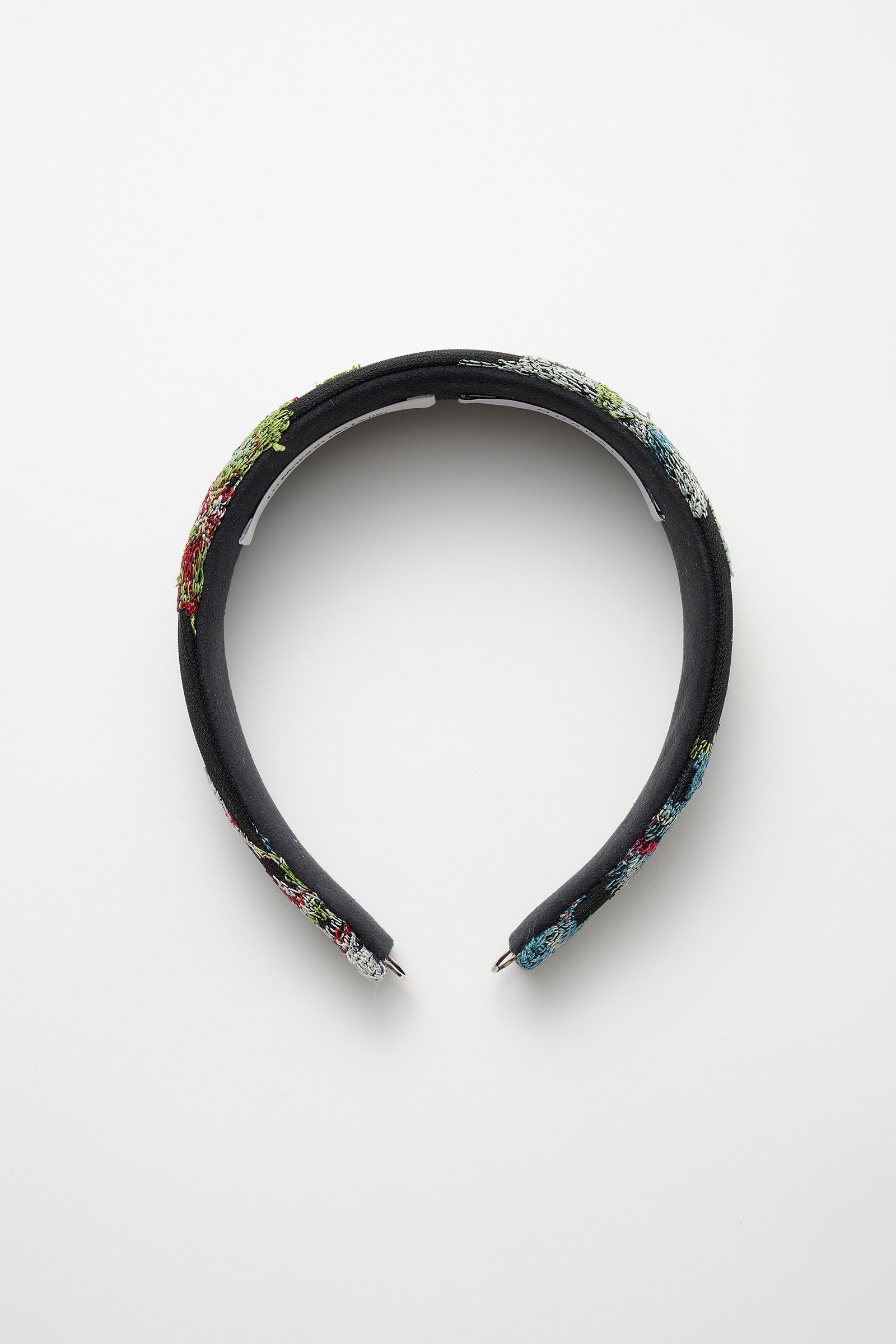 Floating flower lace headband (Black)