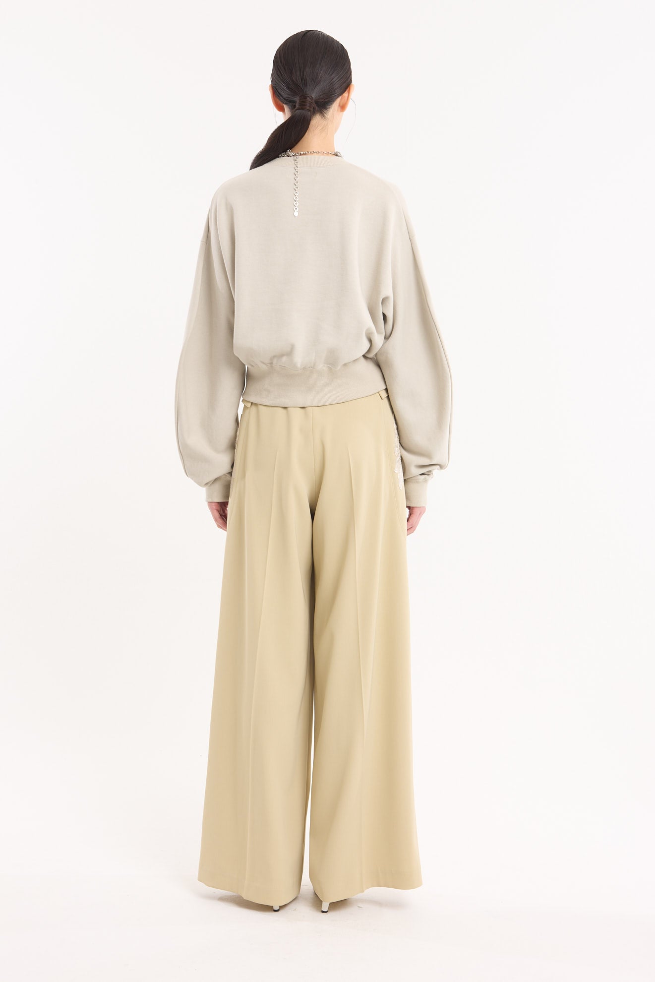 Patchwork embroidered sweatshirt (Grage)