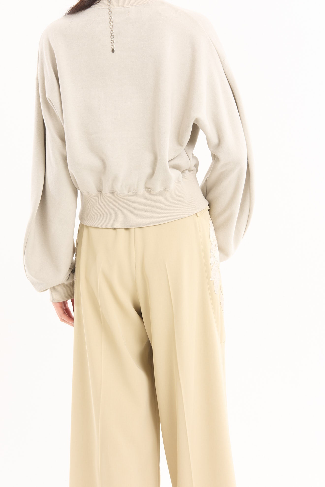 Patchwork embroidered sweatshirt (Grage)
