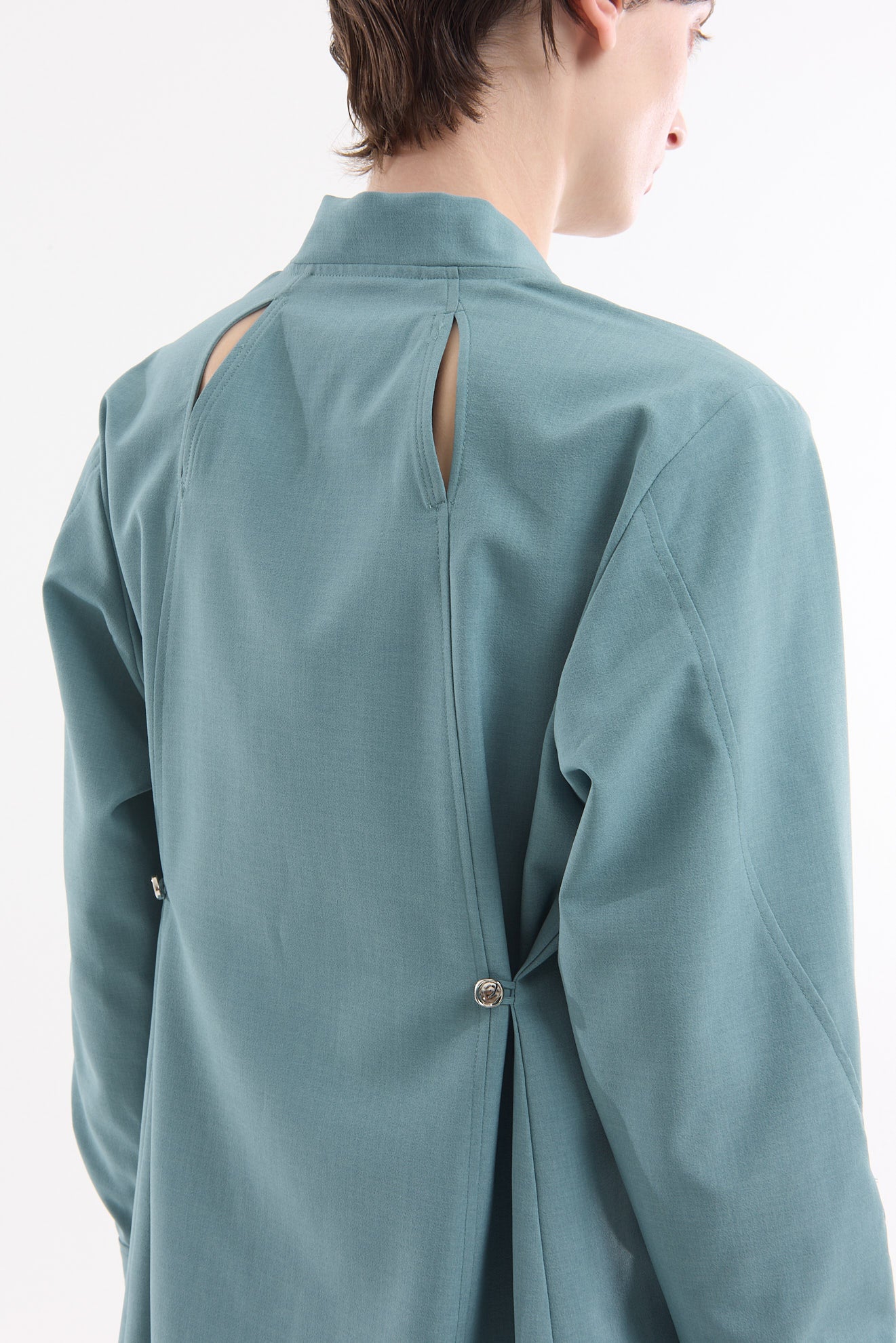 Cross cut shirt (Green)