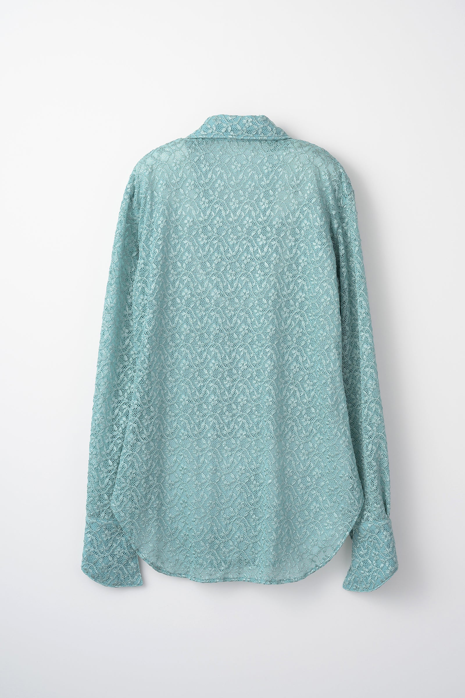 Stretch lace shirt (Mint)