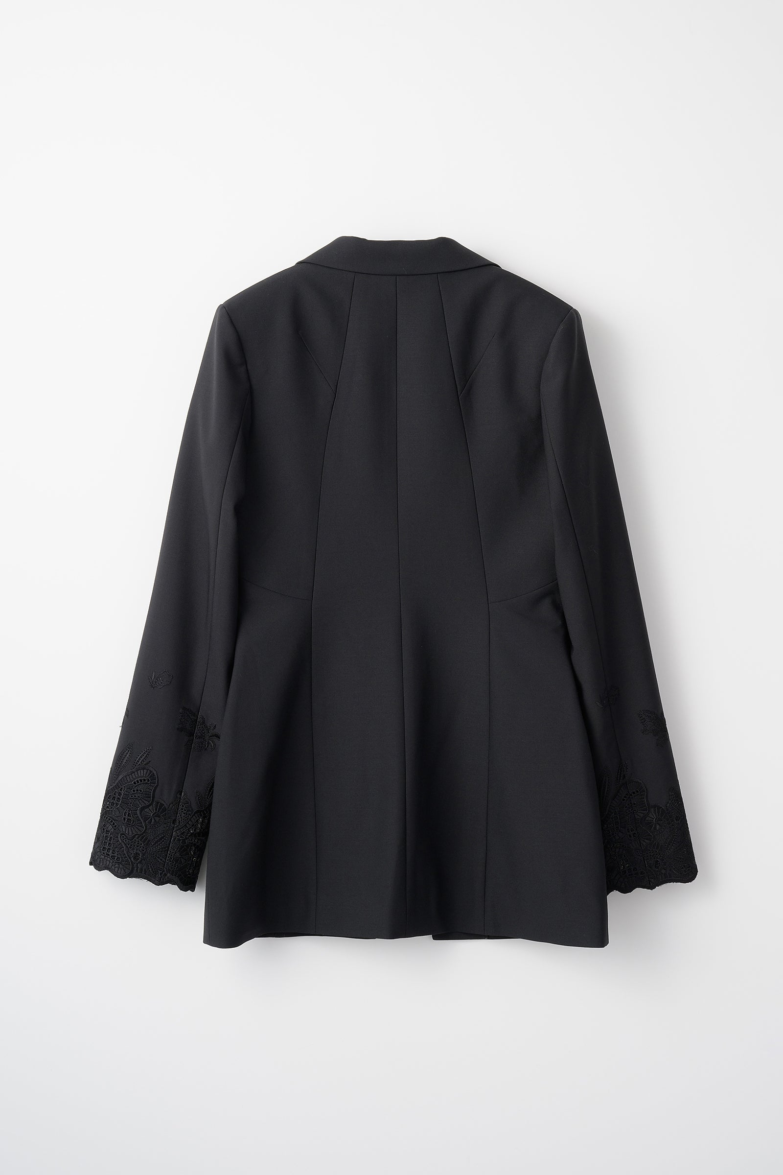 Morpho embroidery jacket (Black)
