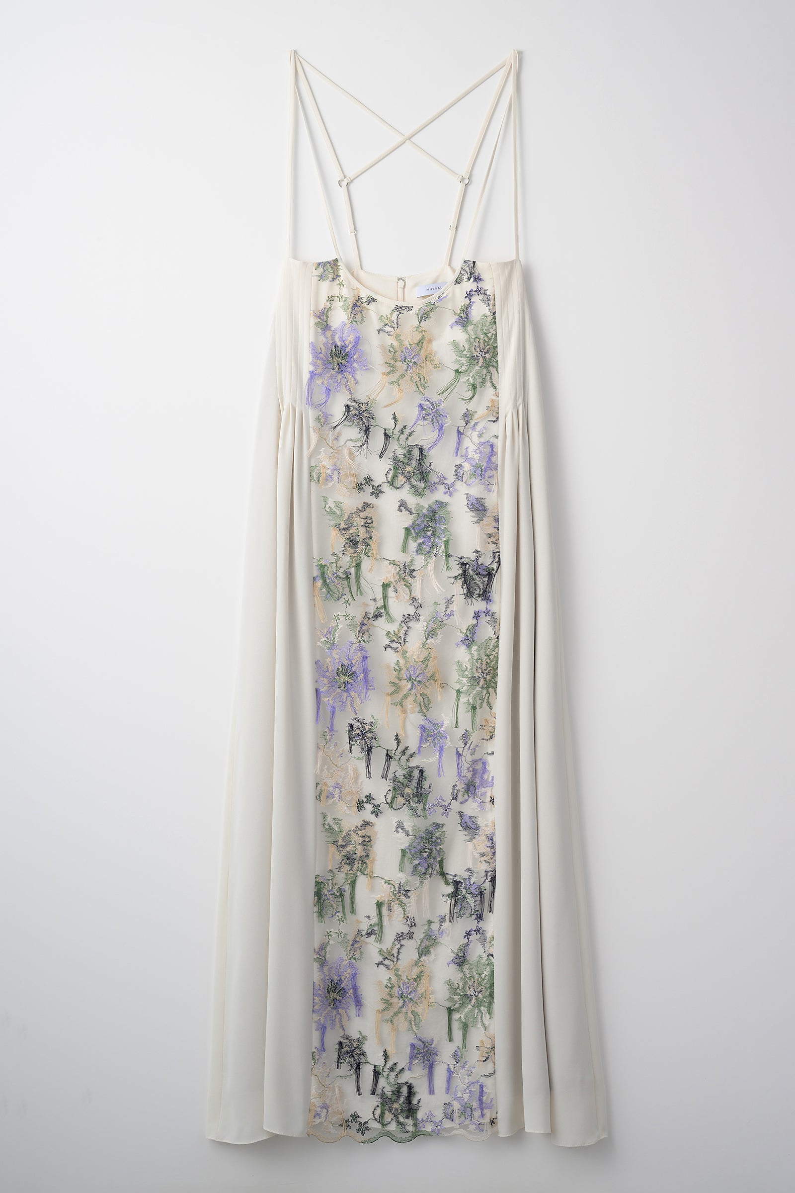 Floating flower lace skirt (Ivory)