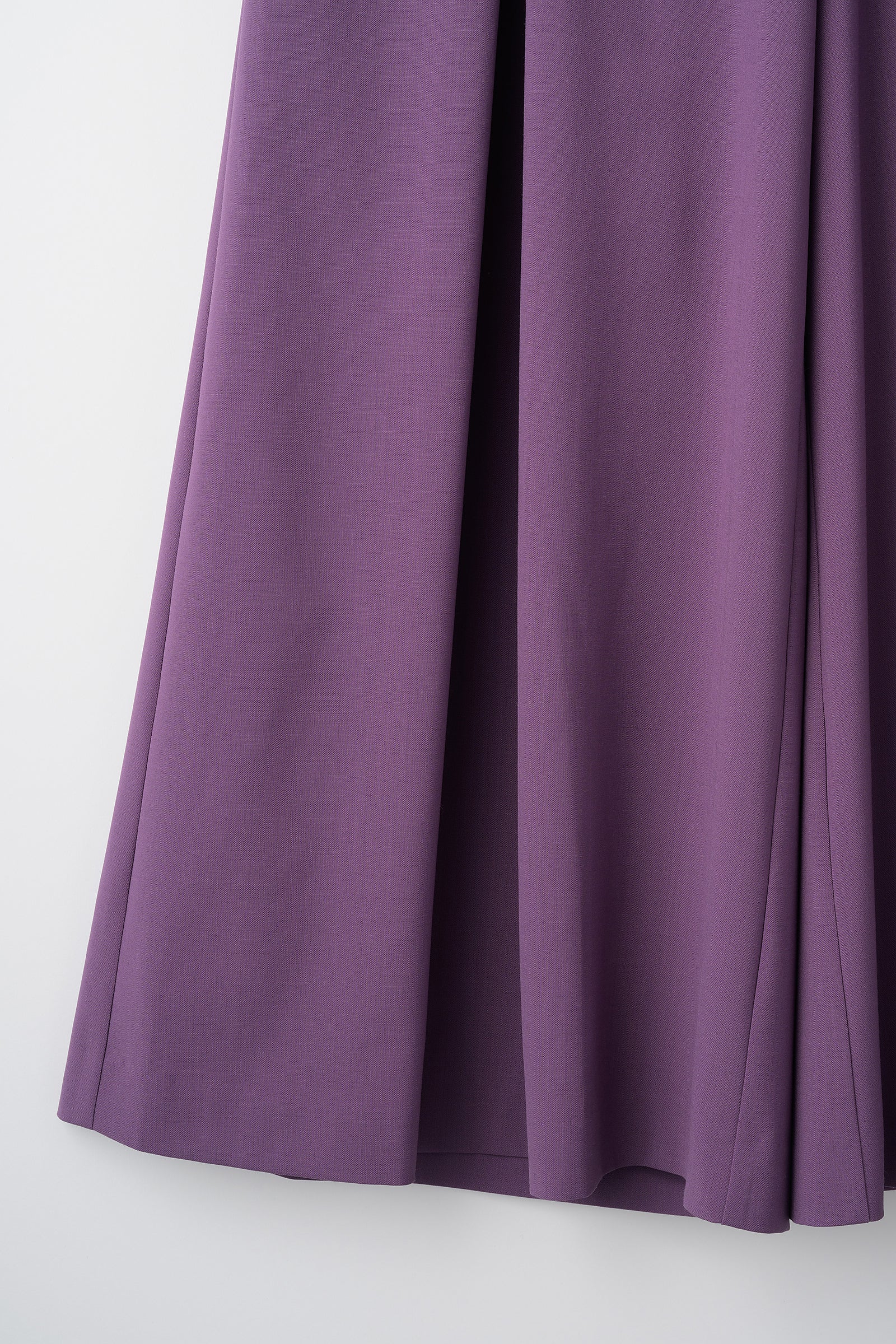Contrast wide slacks (Purple)