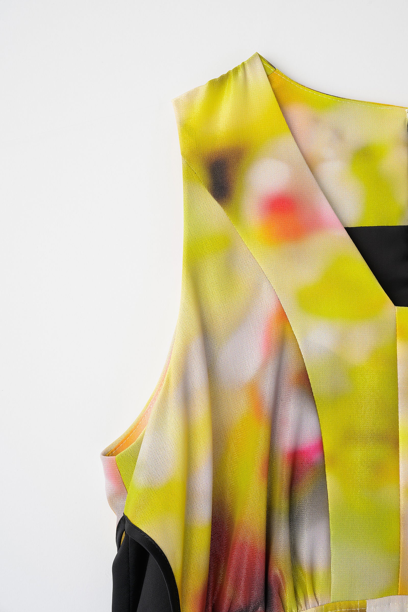 "Dizzy" layered dress (Yellow)