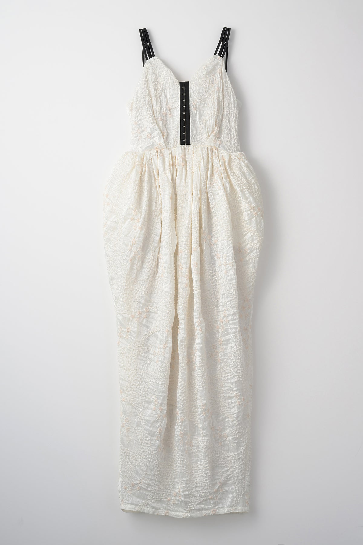 "Inflate" camisole dress (White)