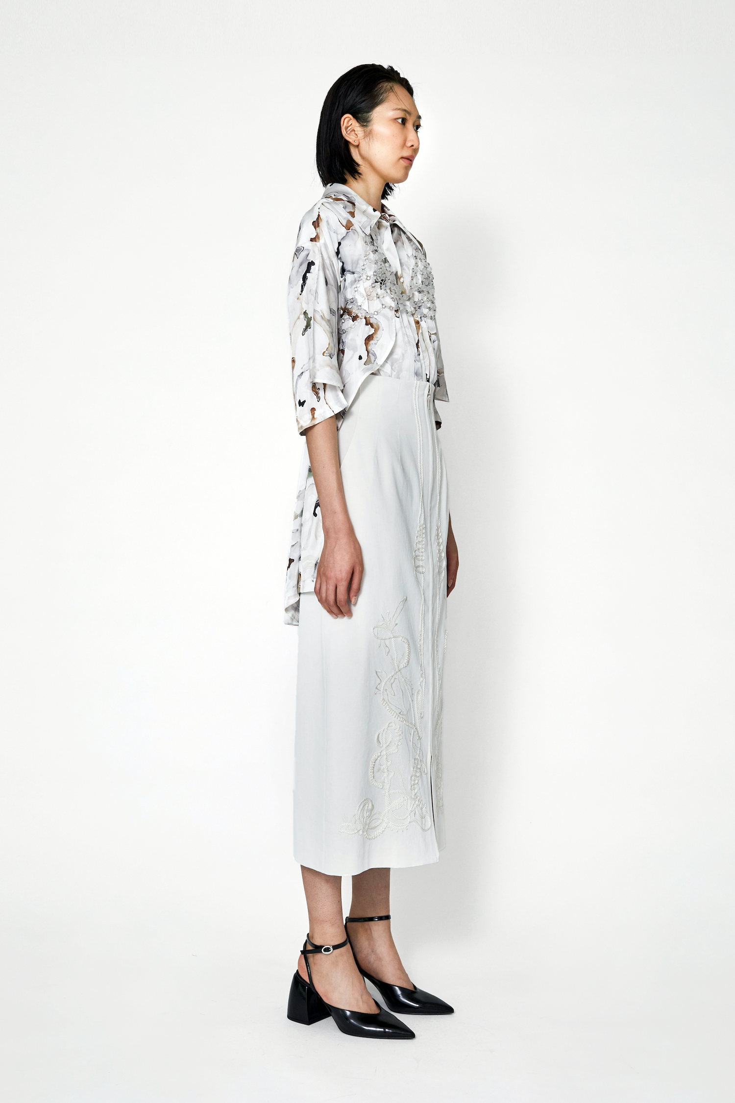 Dipsacus shirt (White)