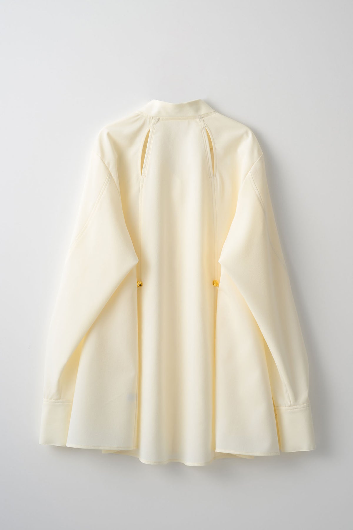 Cross cut shirt (Ivory)