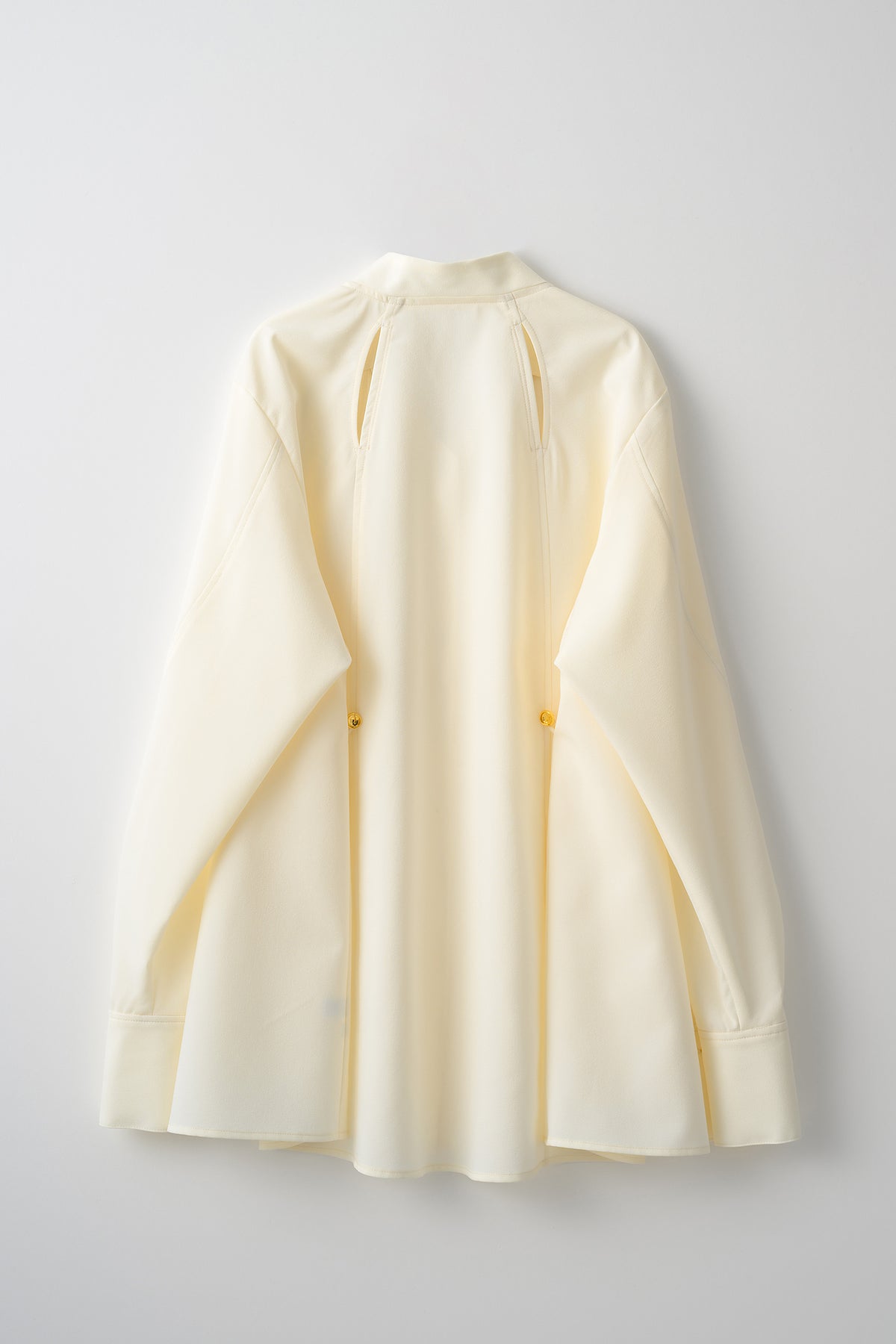 Cross cut shirt (Ivory)