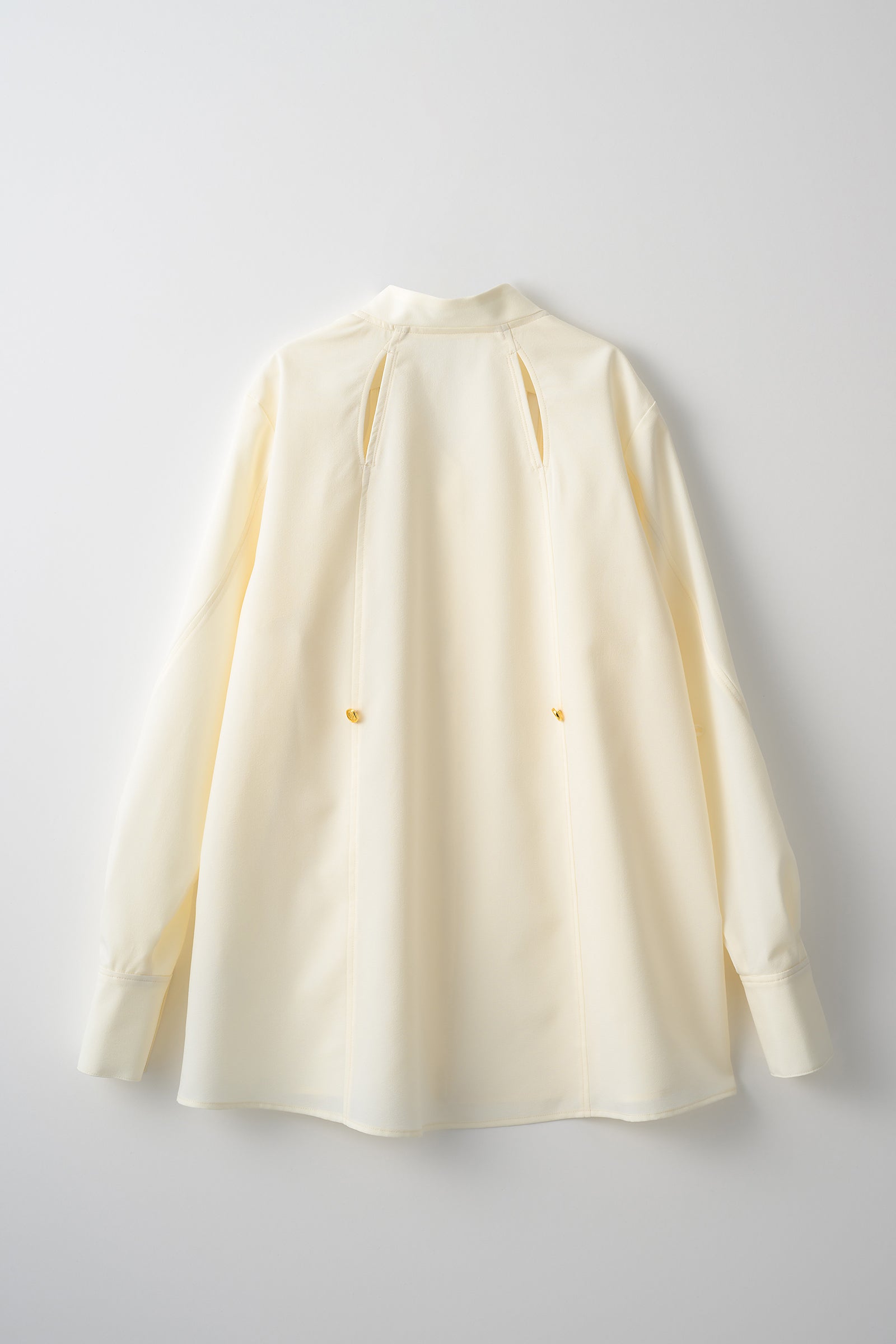 Cross cut shirt (Ivory)