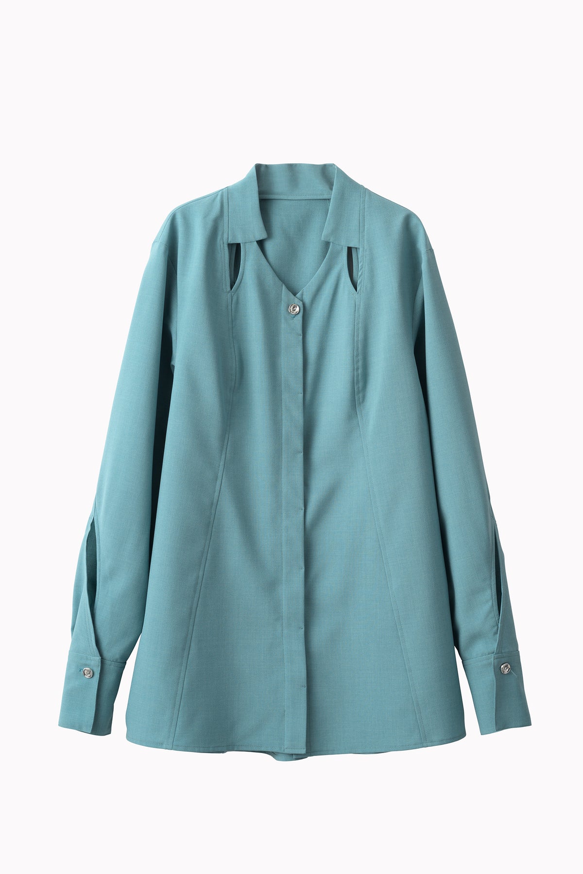 Cross cut shirt (Green)