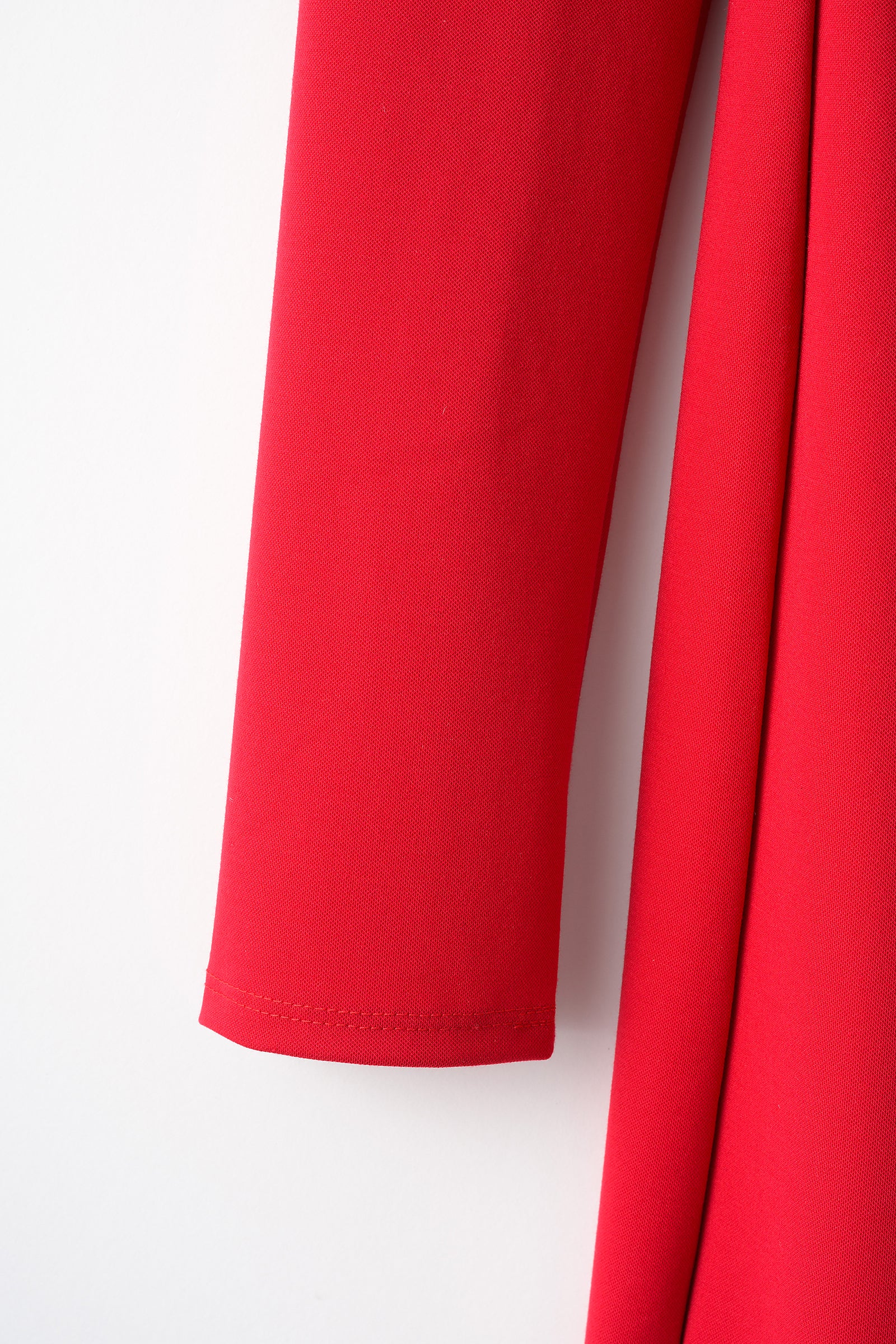 Twist jersey dress (Red)