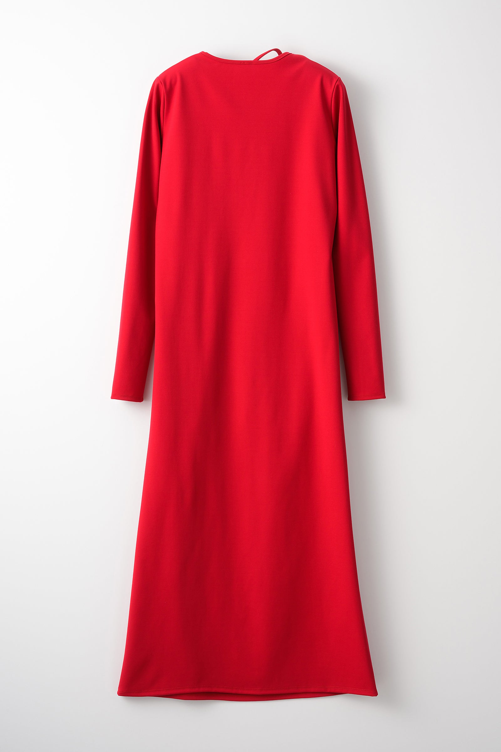 Twist jersey dress (Red)