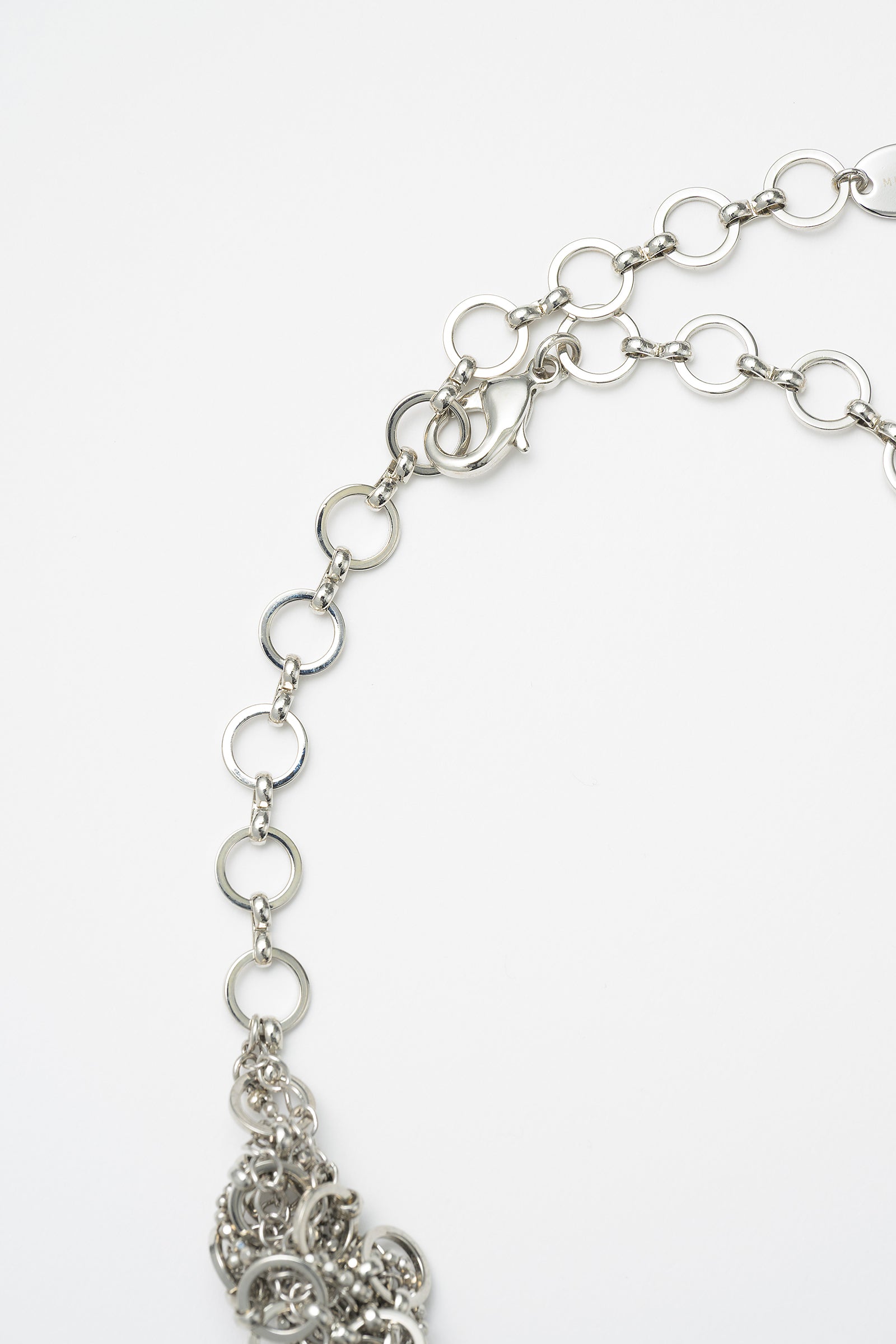 Twist chain necklace (Silver)