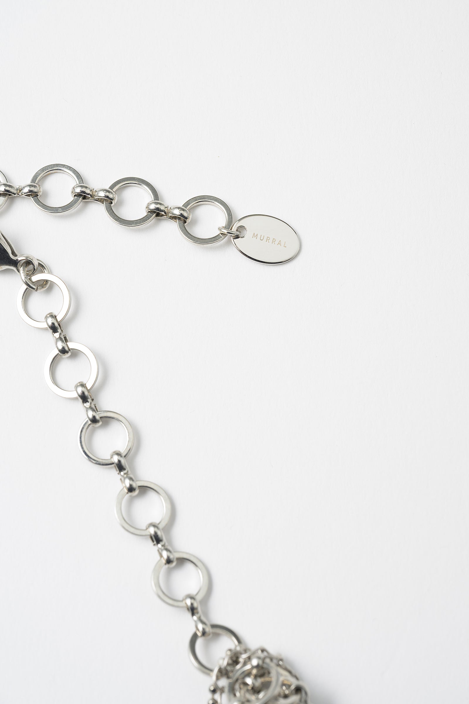 Twist chain necklace (Silver)