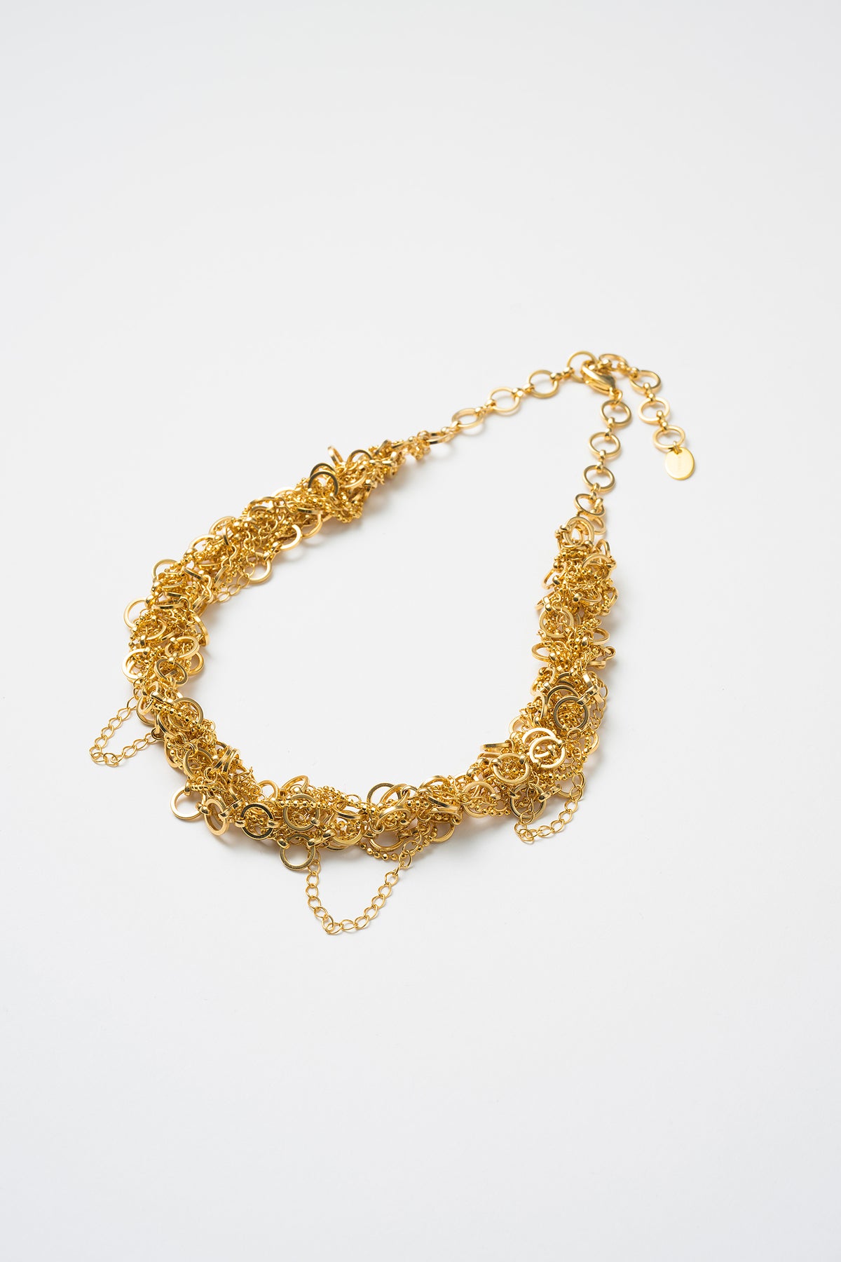 Twist chain necklace (Gold)