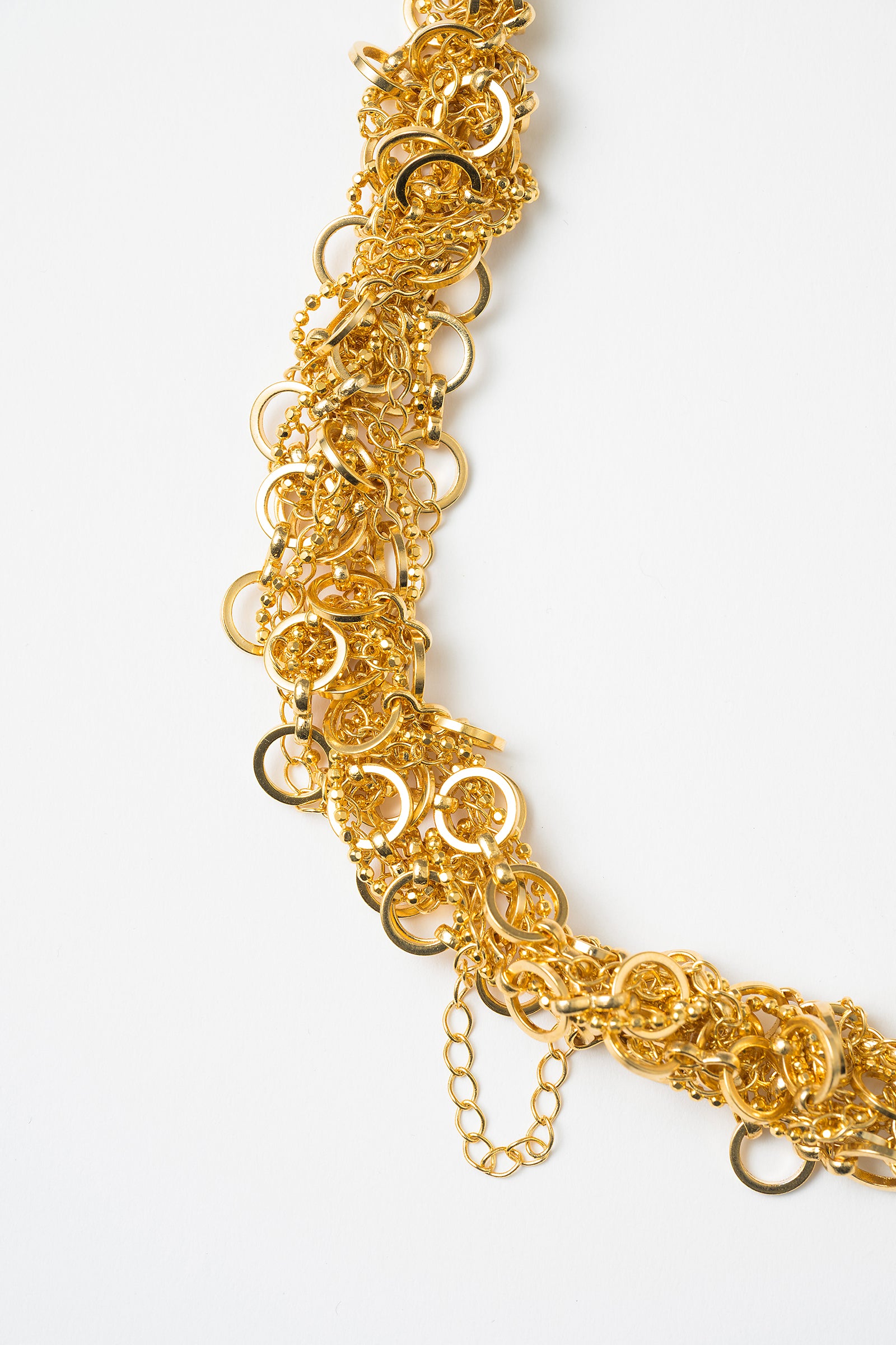 Twist chain necklace (Gold)