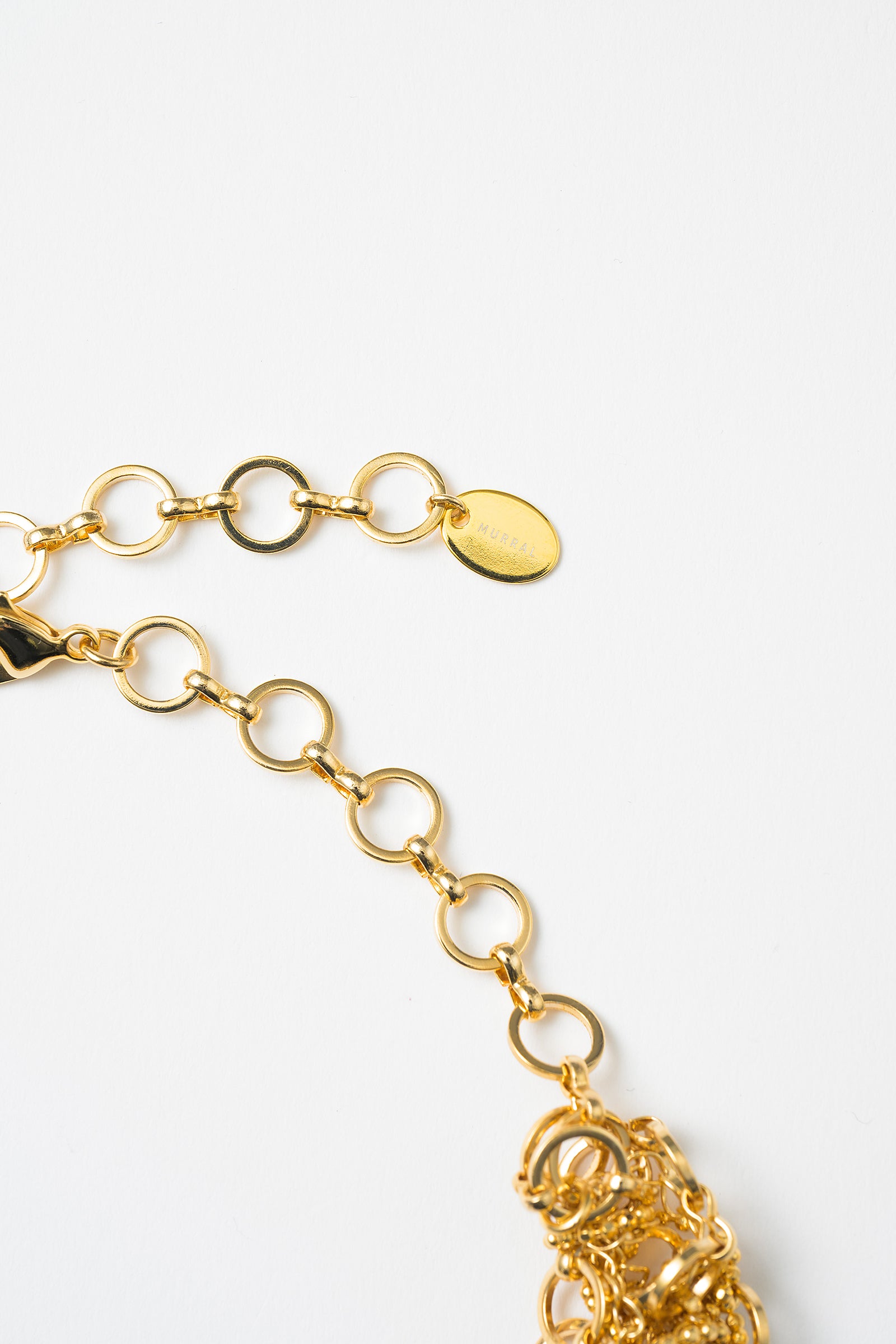 Twist chain necklace (Gold)
