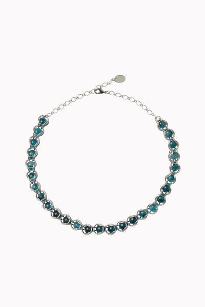 Chain mail necklace (Green)