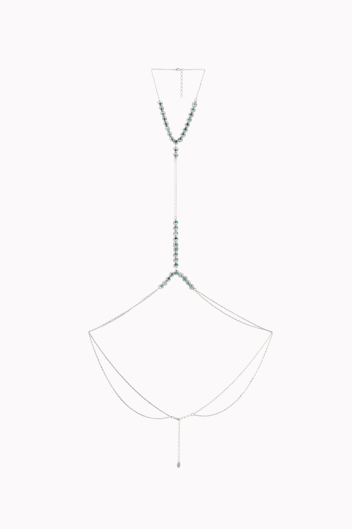 Chain mail harness (Green)