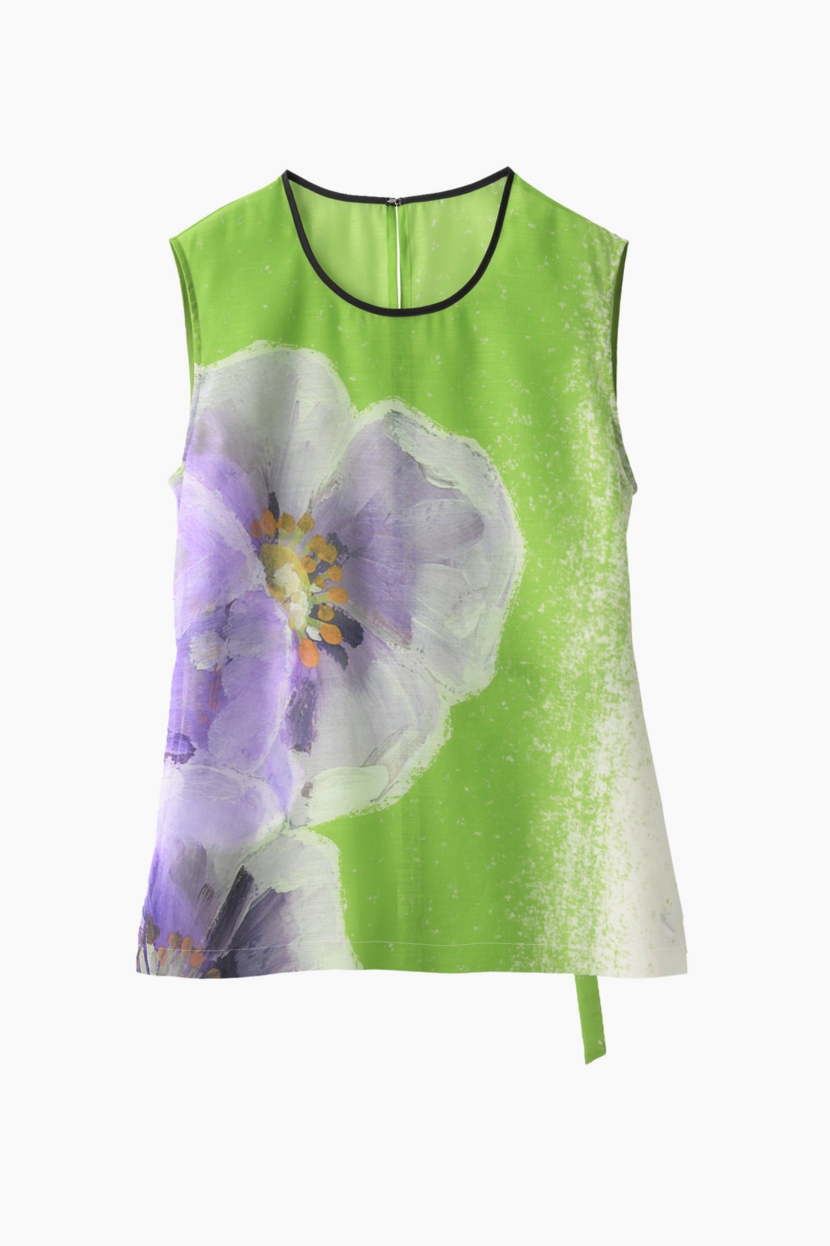 "Poppy" drawing tops (Light green)