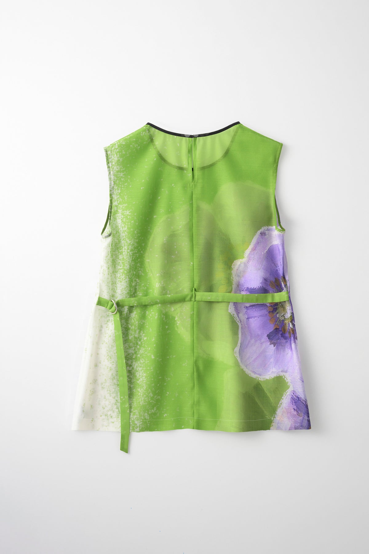 "Poppy" drawing tops (Light green)