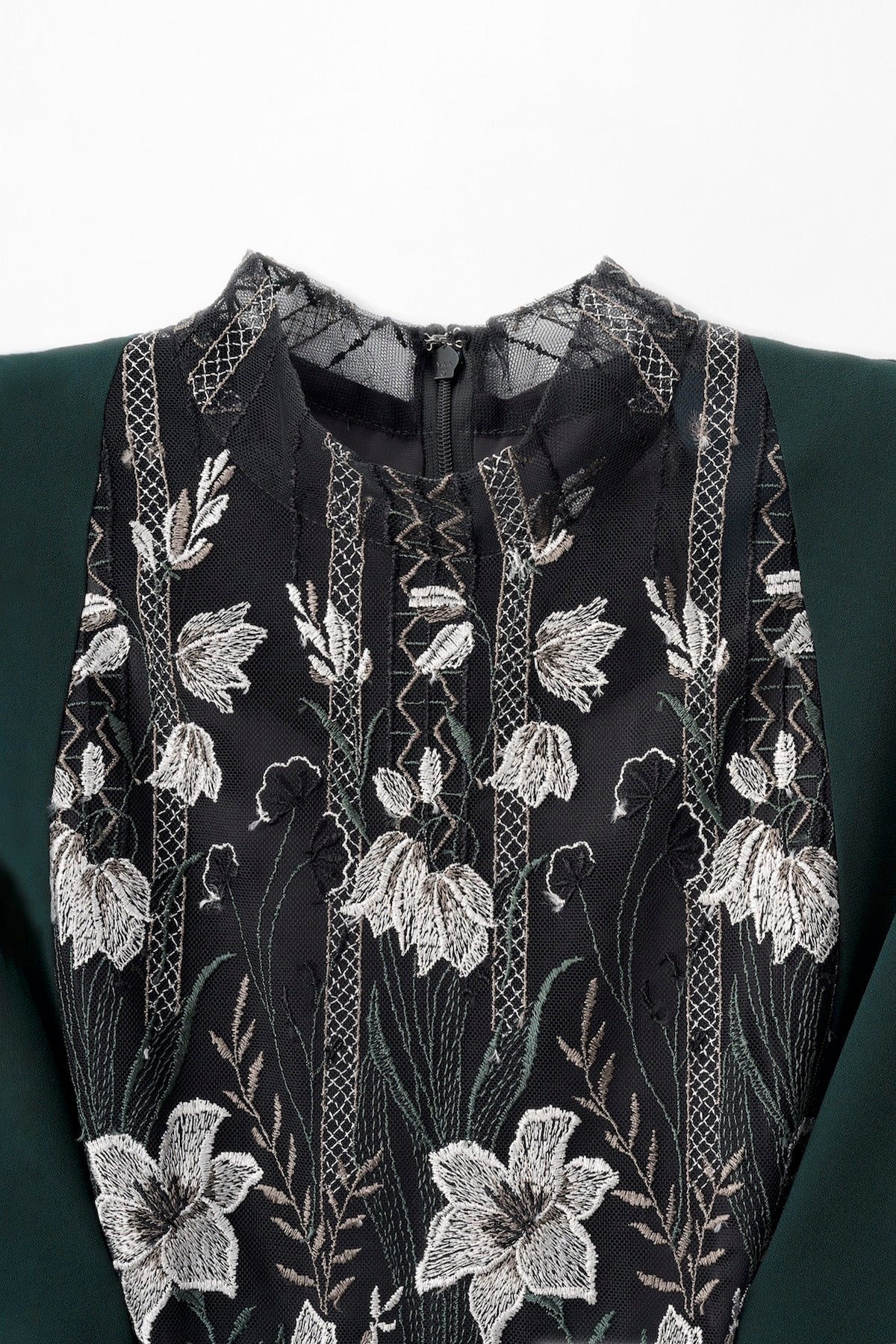 Classic lace dress (Green)