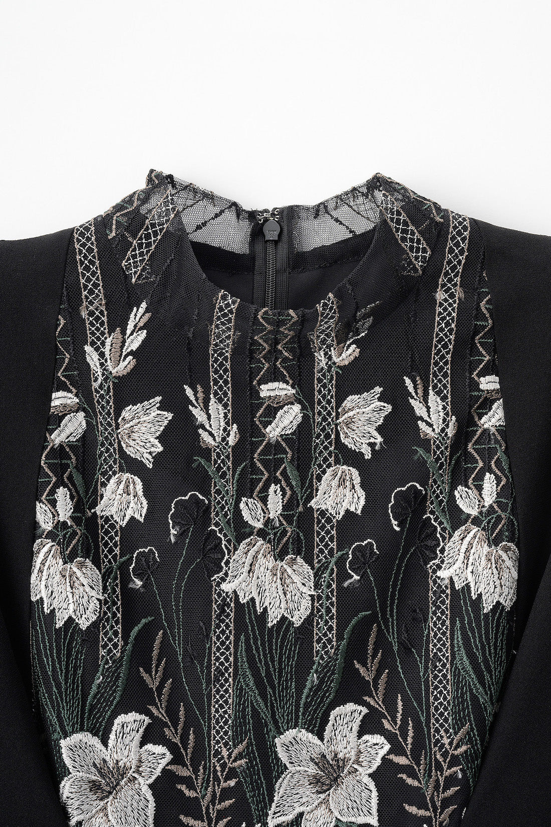 Classic lace dress (Black)