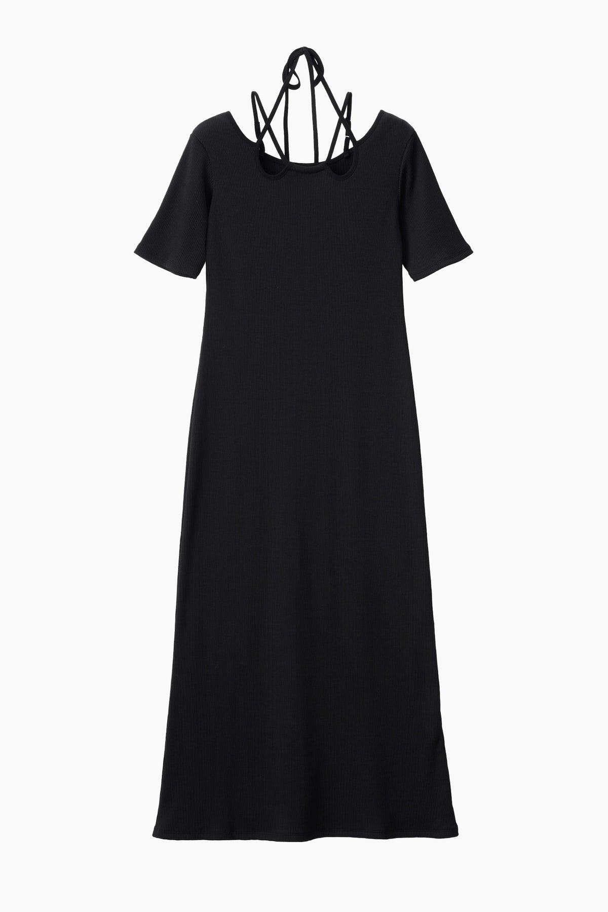 Ivy halfsleeve dress (Black)