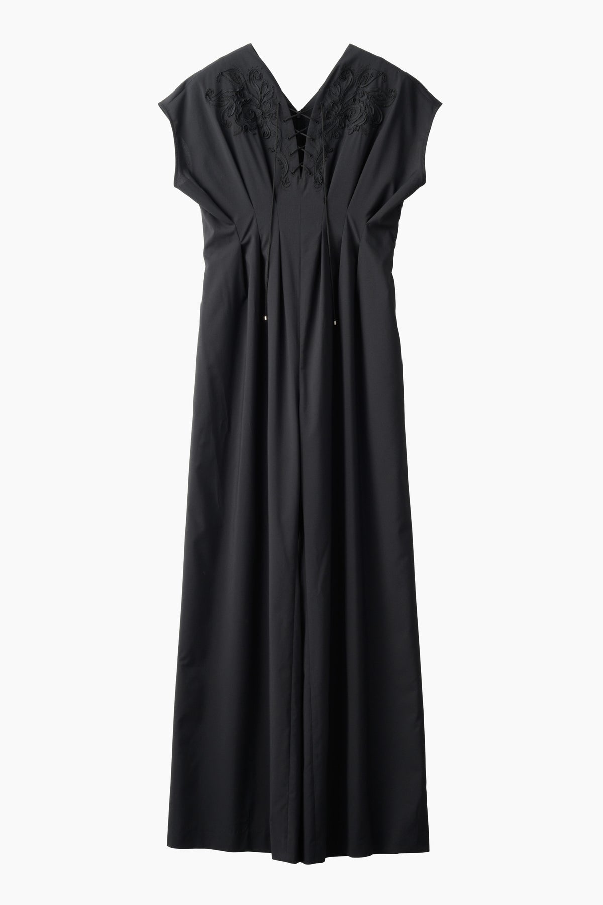 Glimmer embroidered jumpsuit (Black)