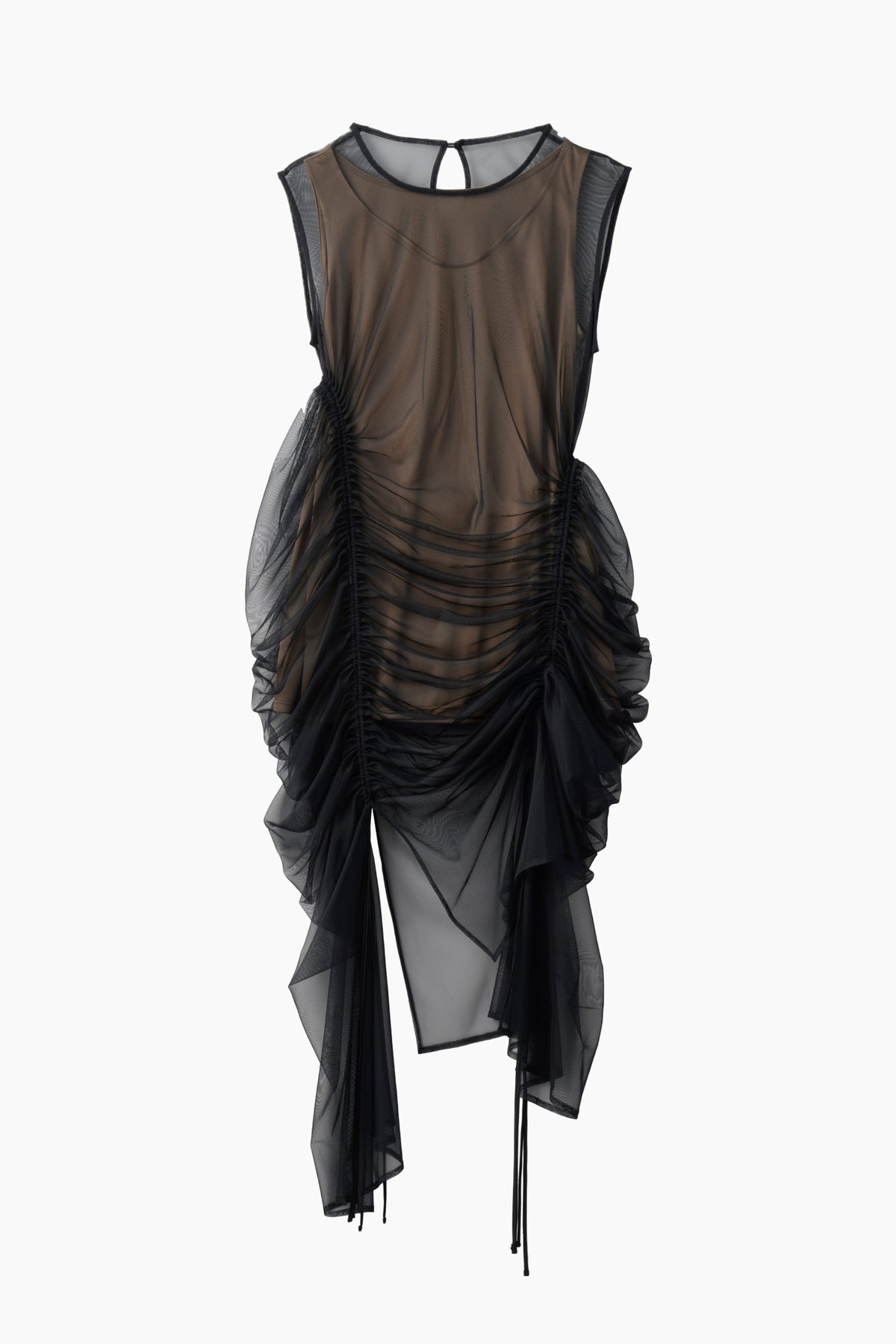 Stem tulle dress (Black)