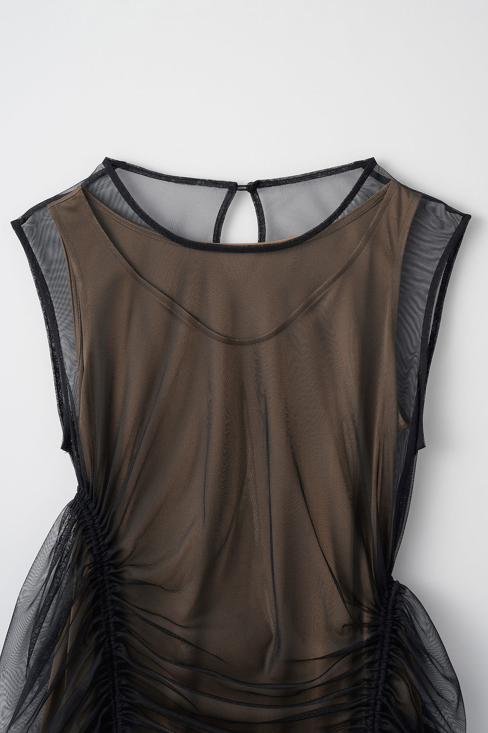 Stem tulle dress (Black)