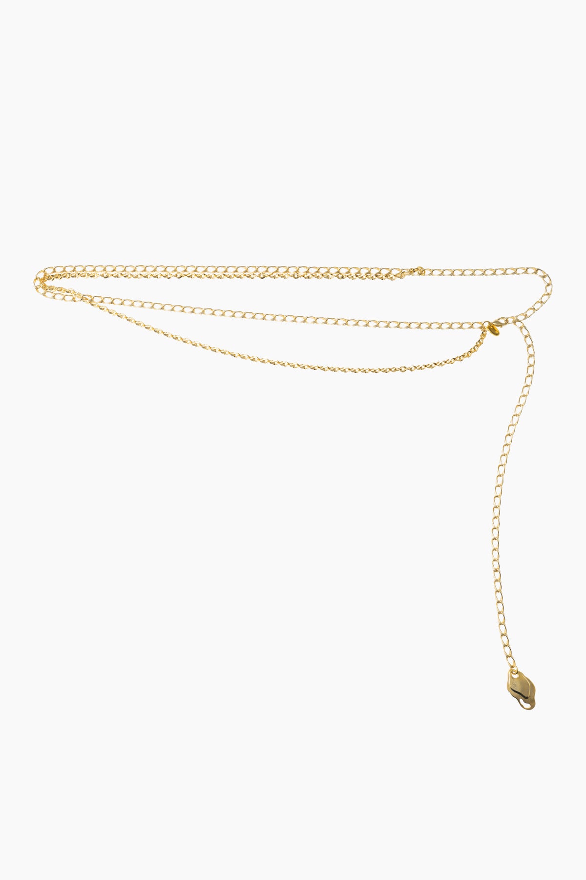 Petal chain belt (Gold)