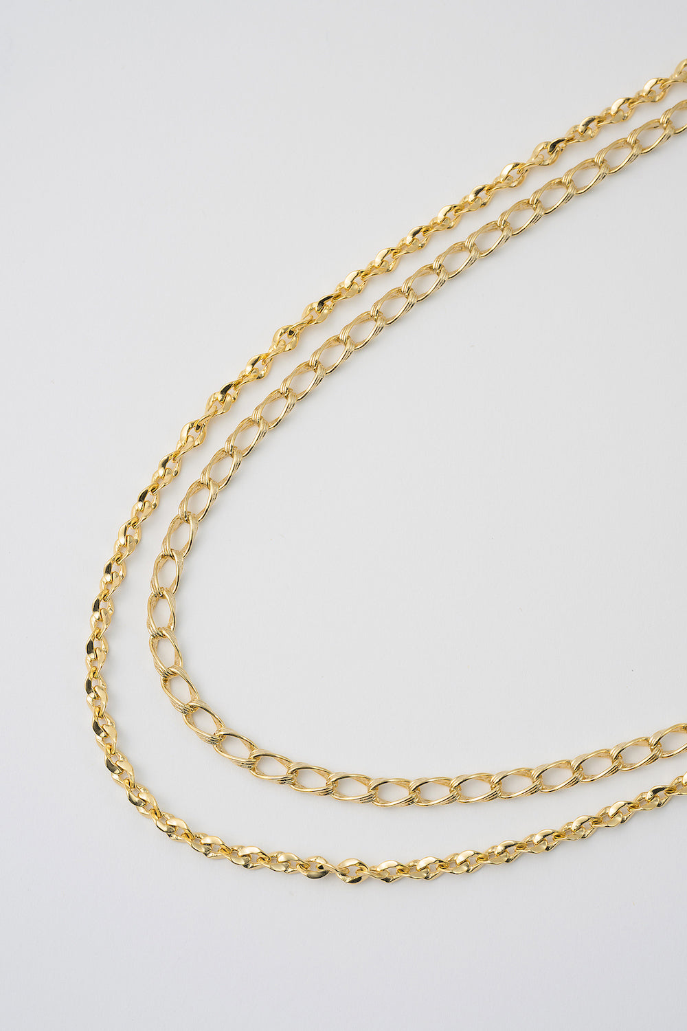 Petal chain belt (Gold)
