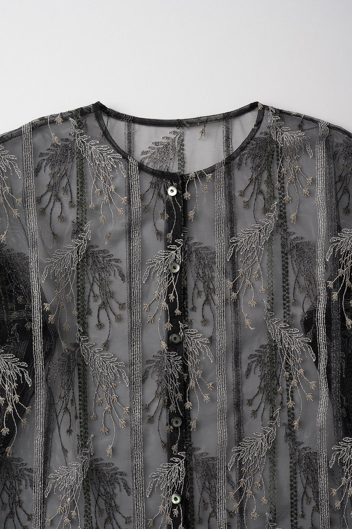 Classic lace cardigan (Black)