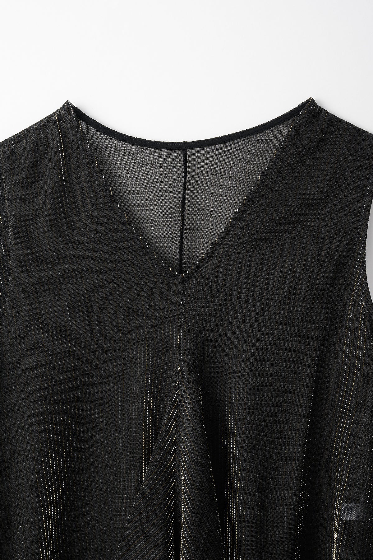 Fluid glimmer asymmetric tank (Black)