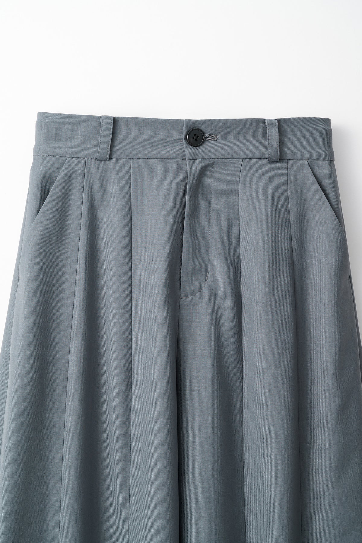 Barrel flare trousers (Gray)