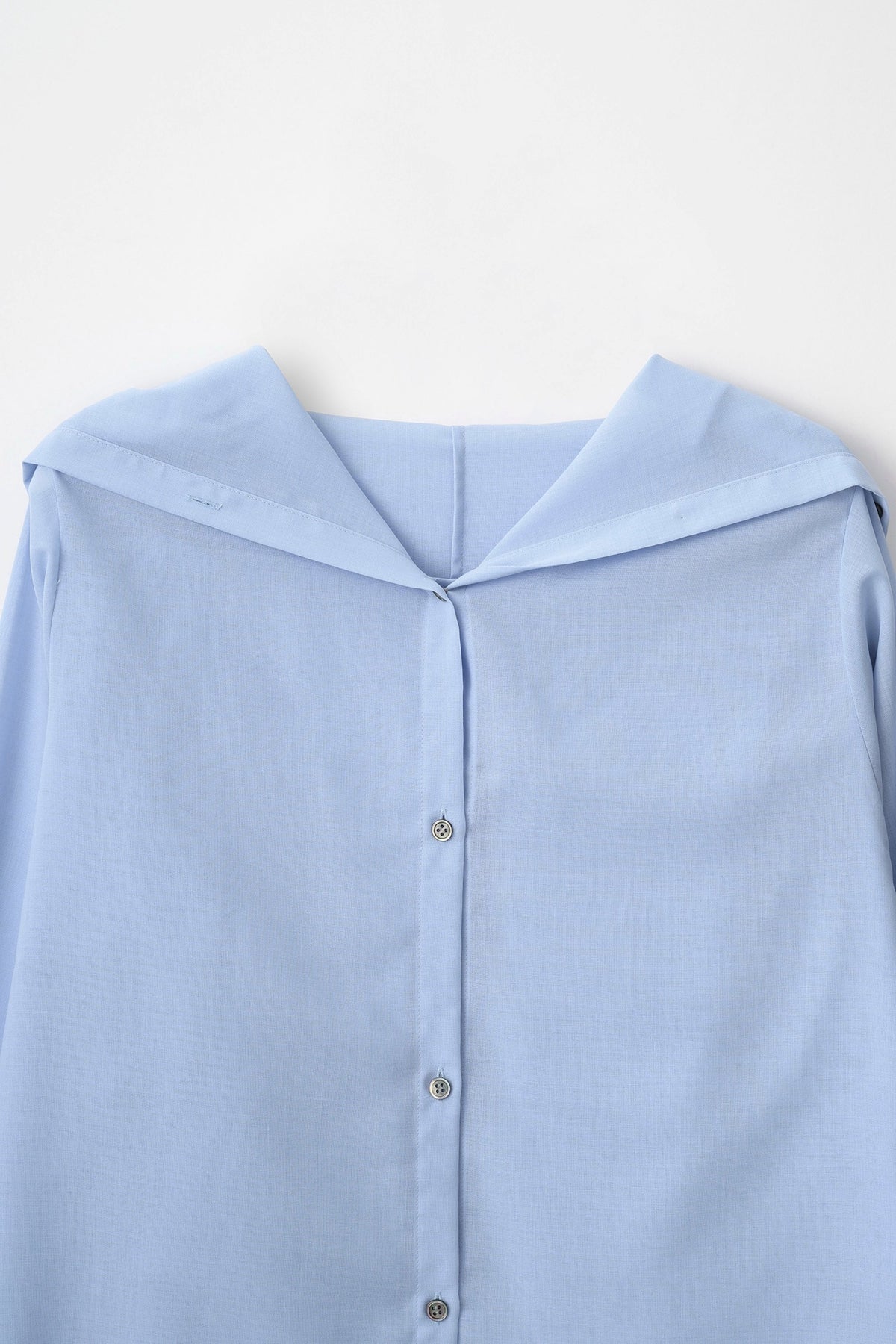 Float hood shirt (Light blue)