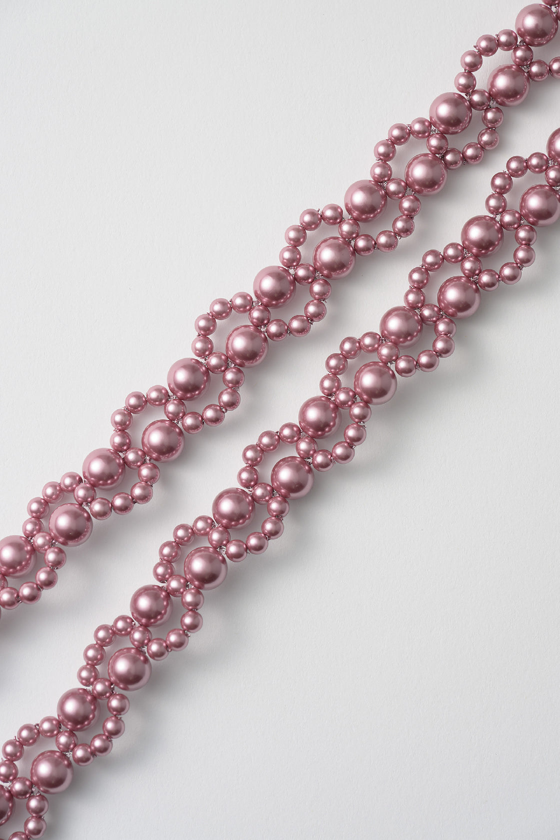 Grain pearl belt (Pink)