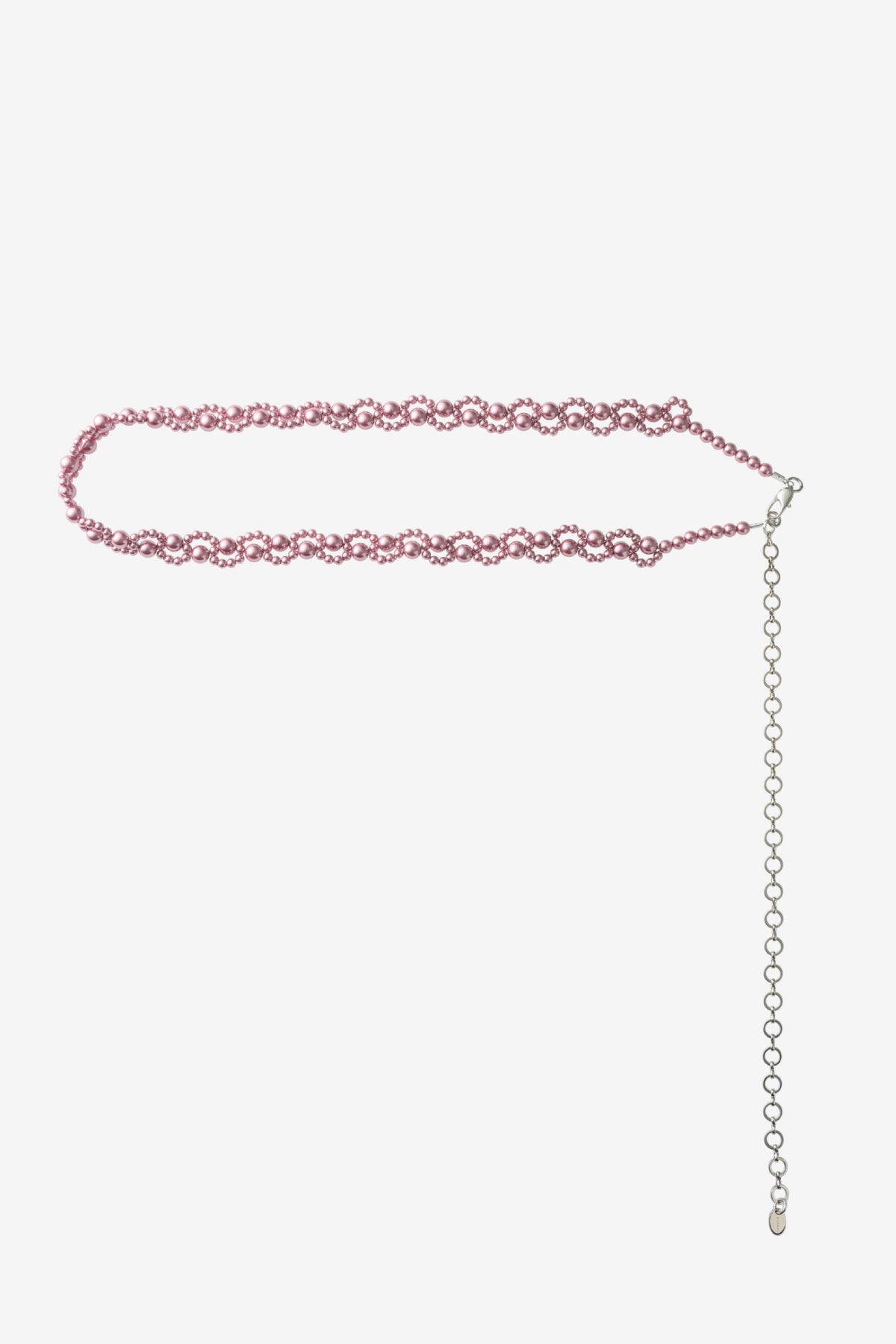 Grain pearl belt (Pink)