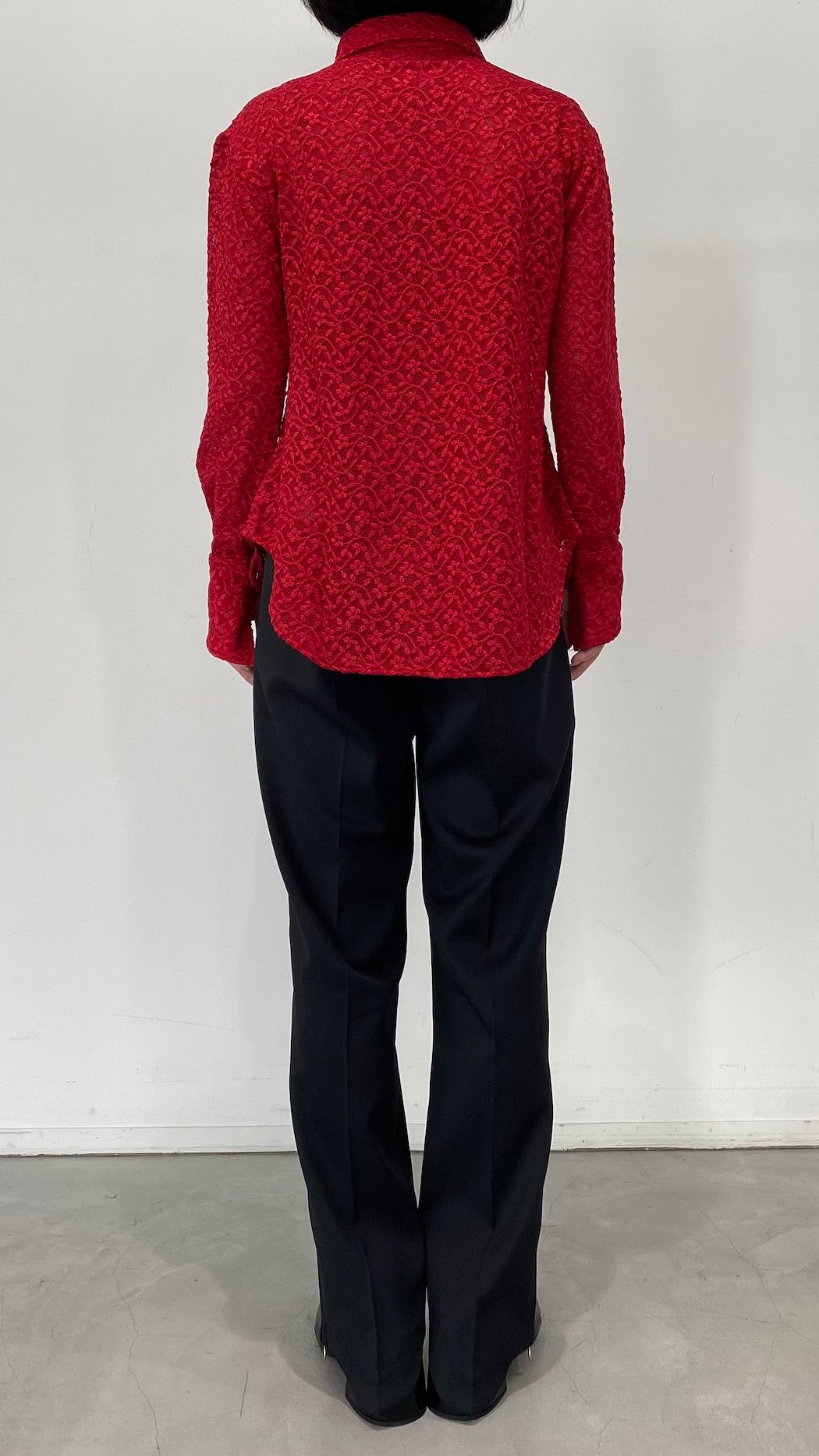 MURRAL Stretch lace shirt (Mint)