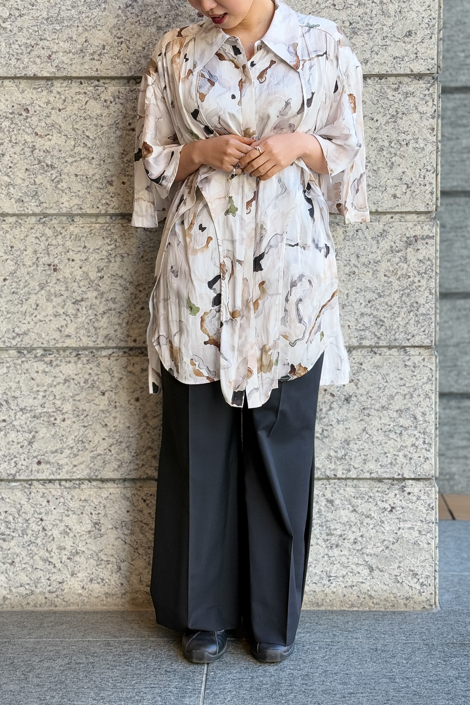 MURRAL Dipsacus shirt (White)