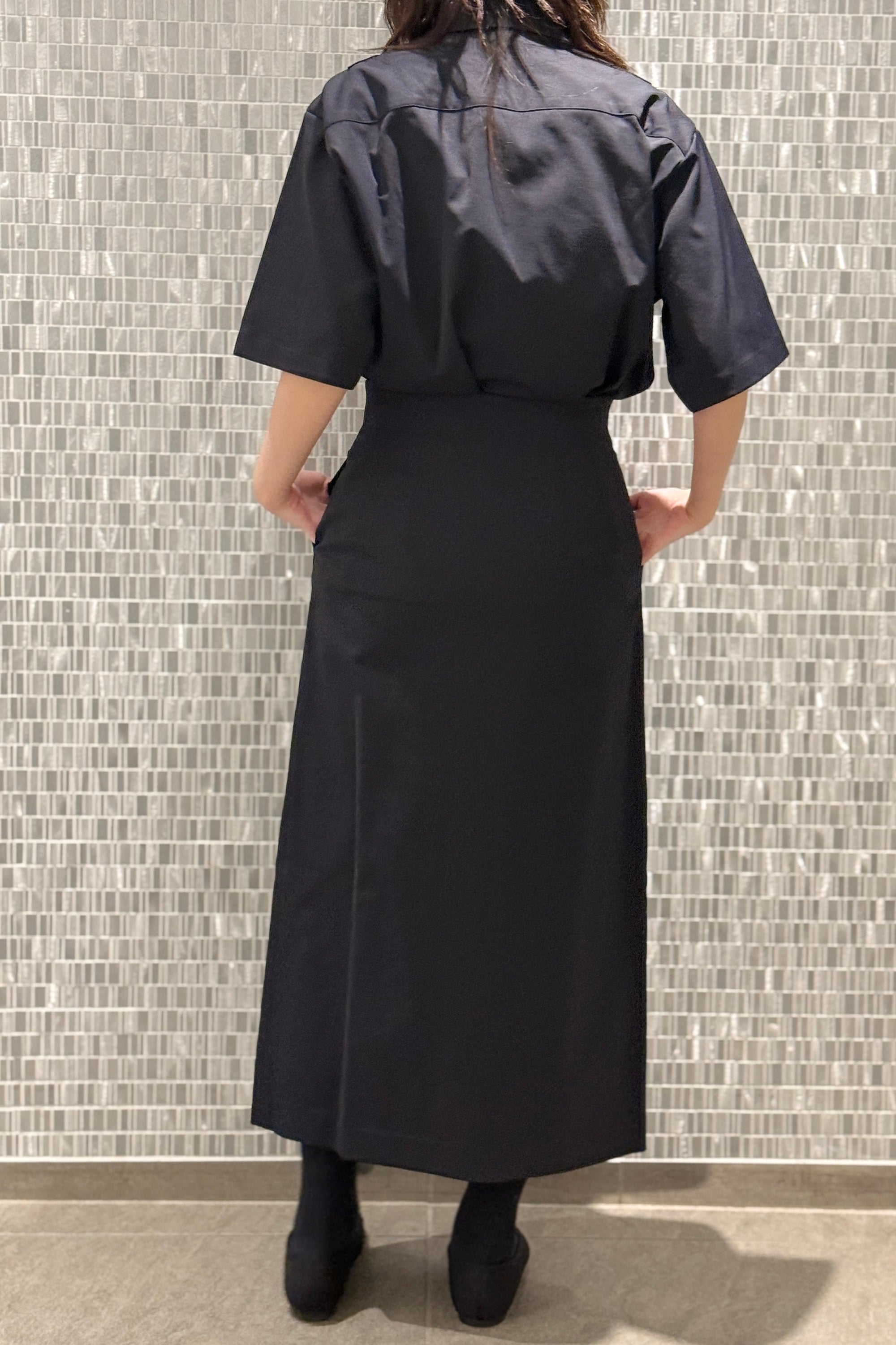 MURRAL Cucurbita embroidered skirt (White)