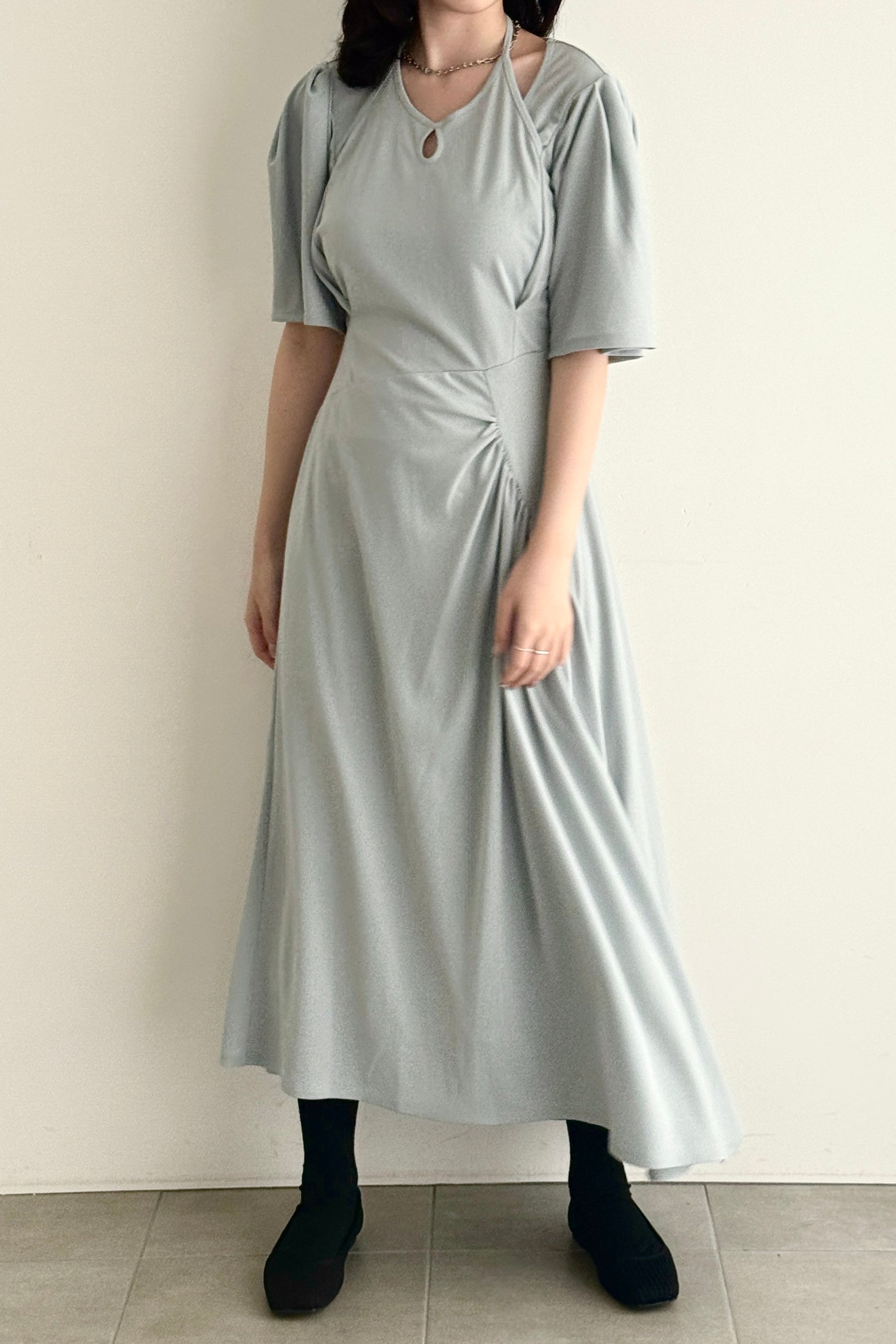 MURRAL Fabaceae jersey dress (Mint)