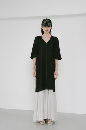 Float dress (Black)