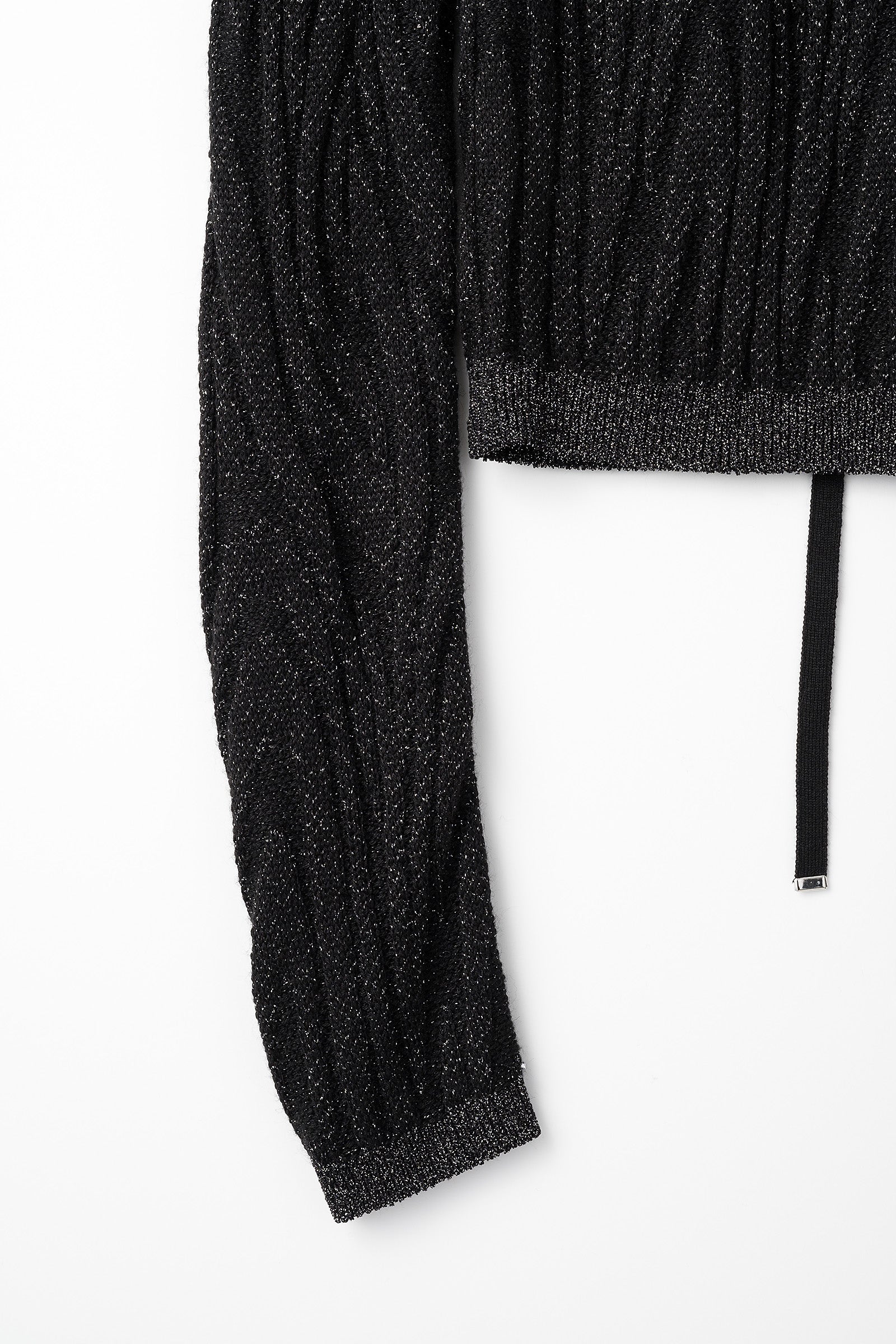 Frost knit top (Black)