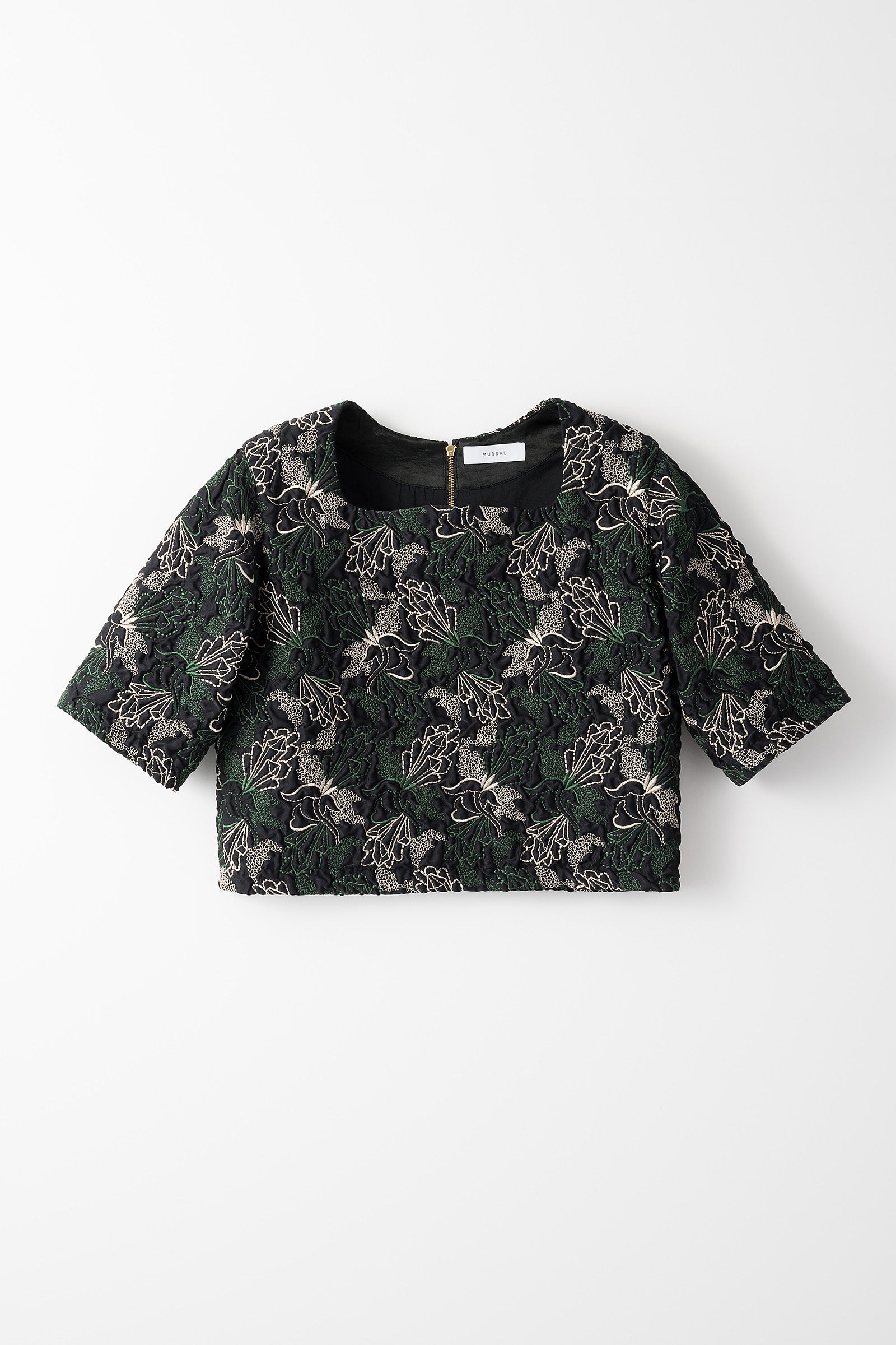 MIDWESTミッドウエスト【新品未使用タグ付き】MURRAL quartz embroidery tops